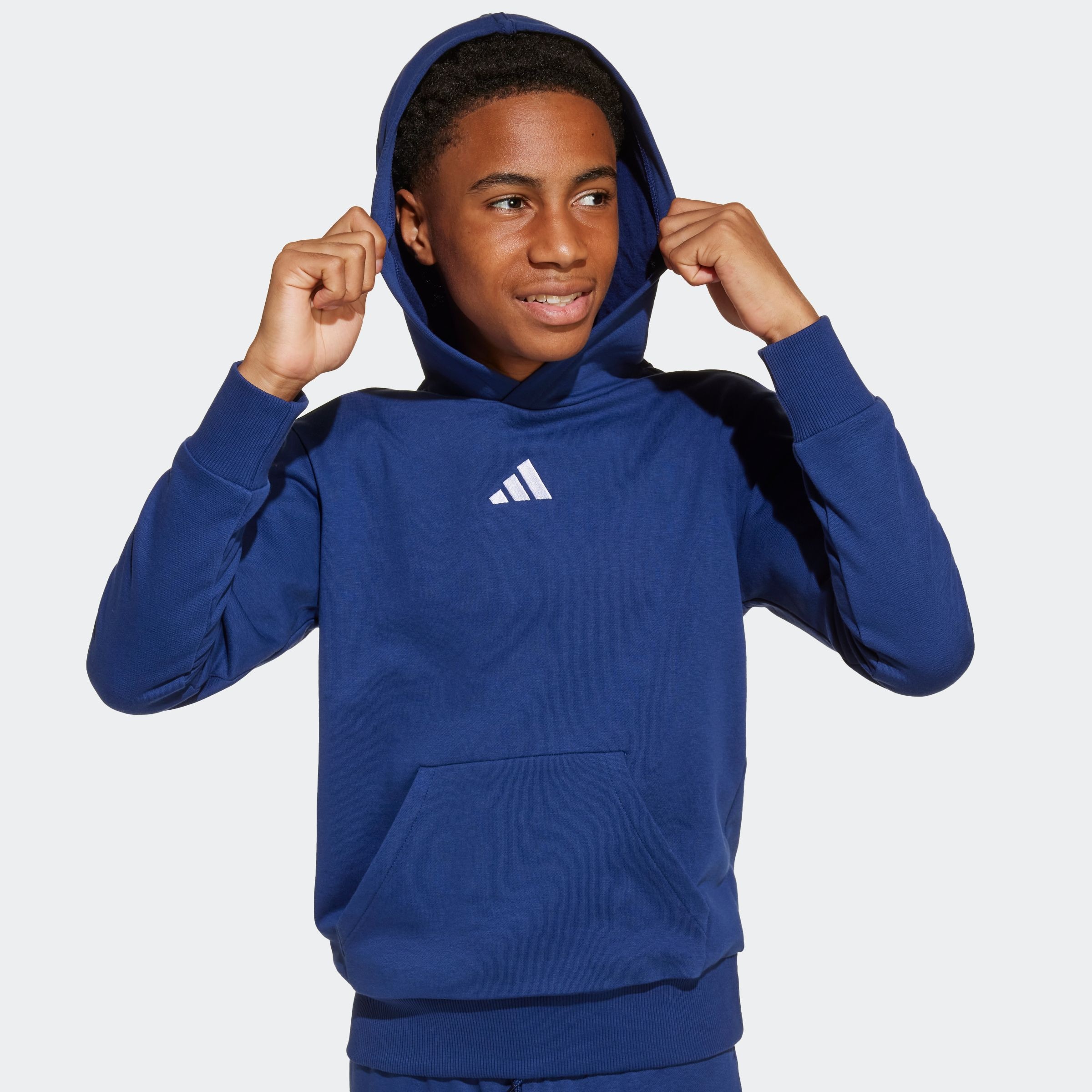 adidas Sportswear Kapuzensweatshirt »ESSENTIALS KIDS HOODIE«, für Kinder, mit Kapuze, ohne Verschluss
