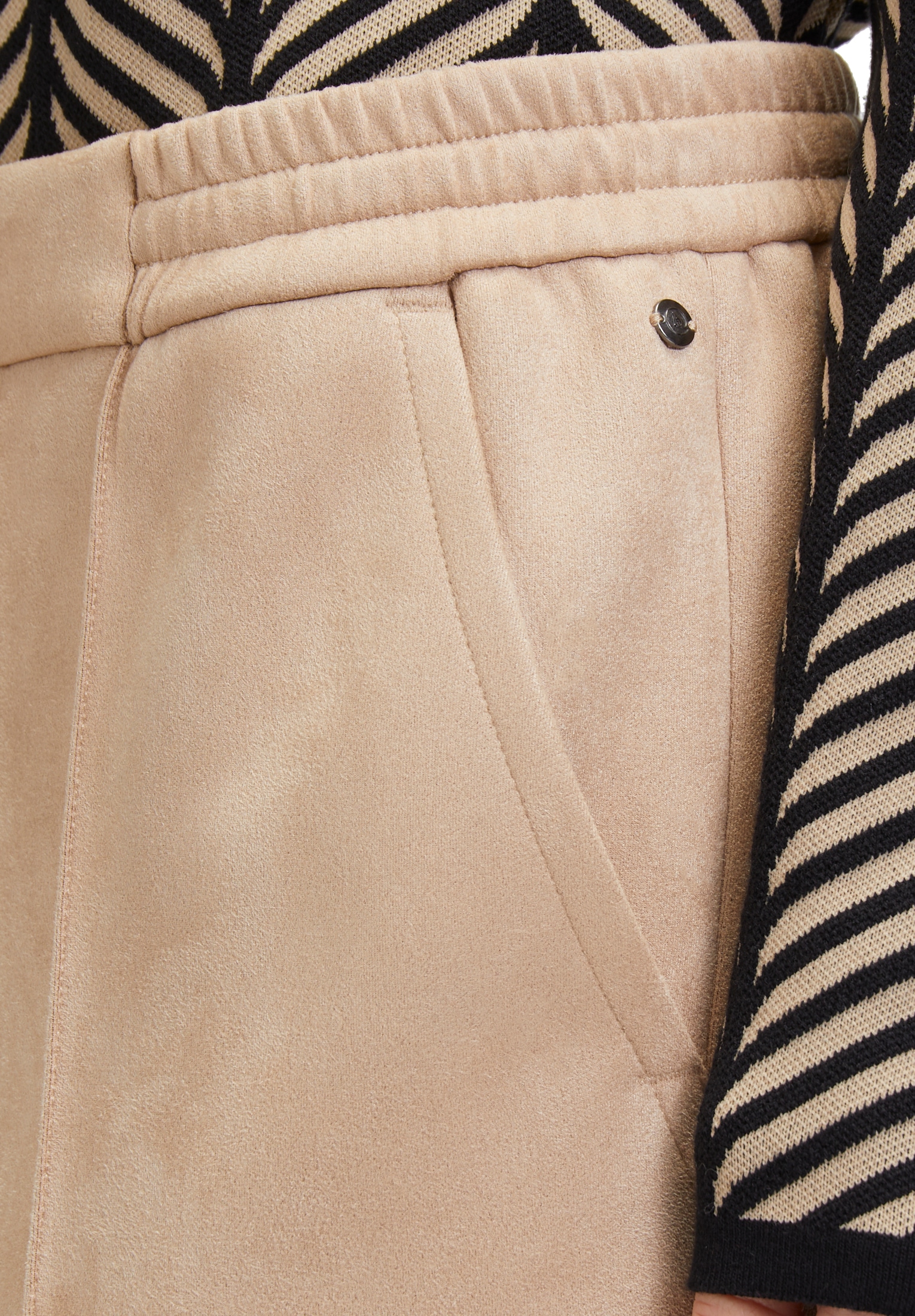 Betty&Co Schlupfhose »Schlupfhose mit Biesen«