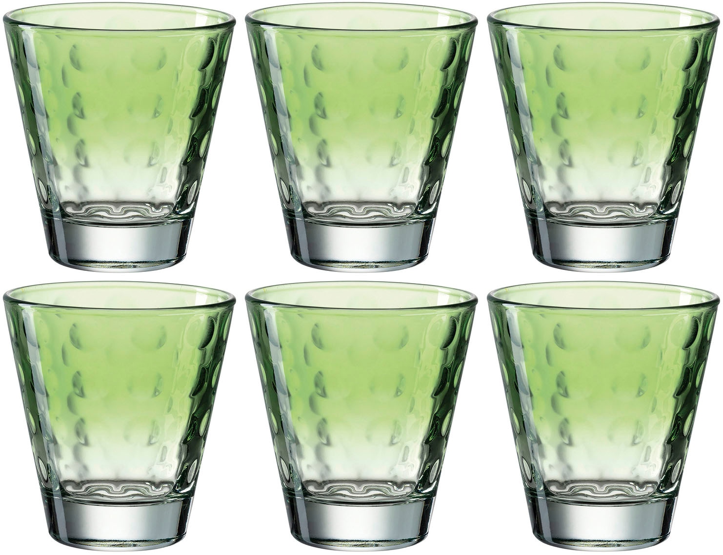 LEONARDO Gläser-Set "OPTIC" 215 ml, 6-teilig