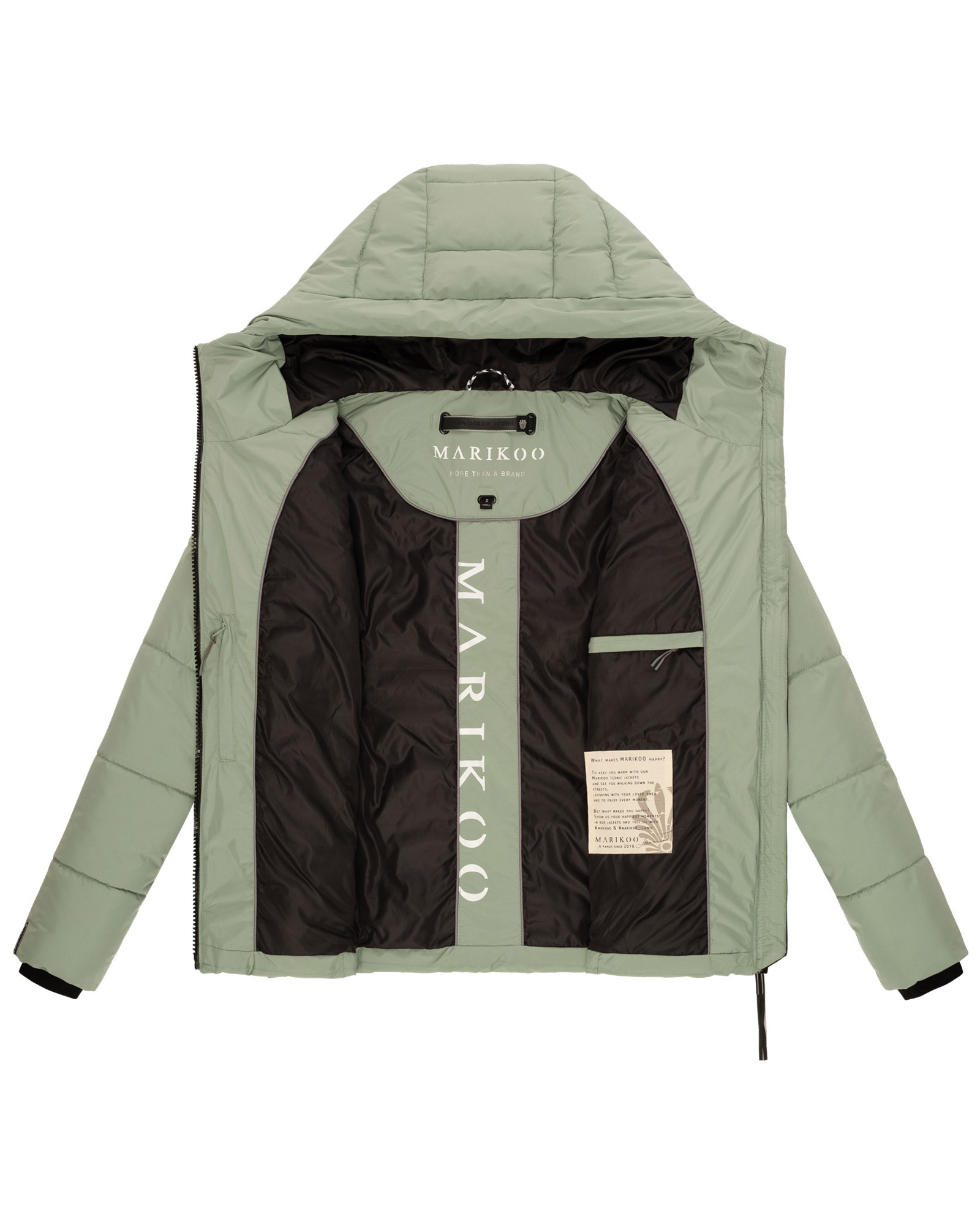 Marikoo Winterjacke »Marikoo Shimoaa XVI Damen Winter Steppjacke B977«
