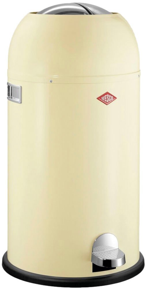 WESCO Mülleimer "Kickmaster" 1 Behälter Abfallsammler mit Dämpfer, 33 Liter