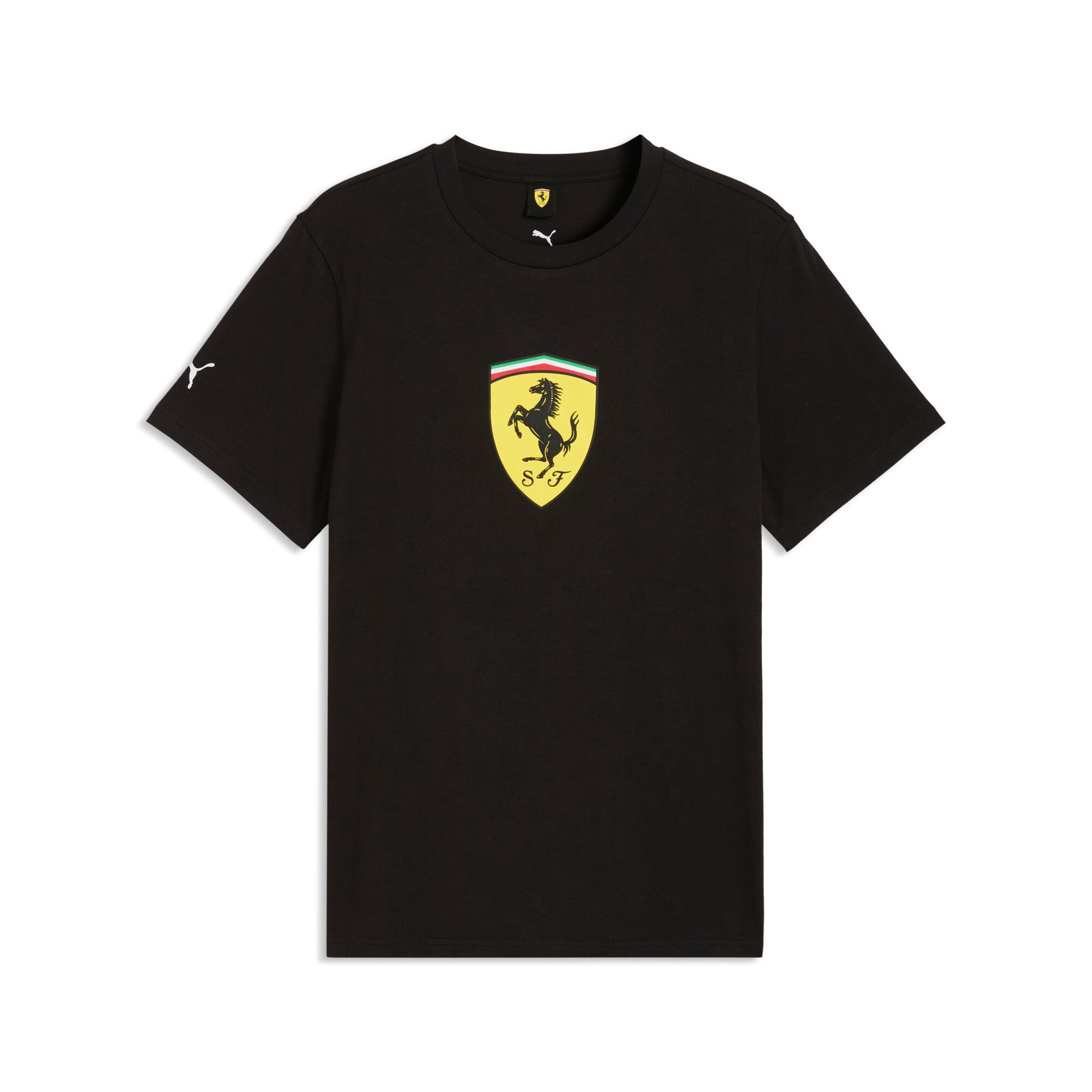 PUMA T-Shirt »FERRARI COLORED SHIELD TEE« Regular Fit, Kurzarm, für Motorsport-Fans, Rundhalsausschnitt