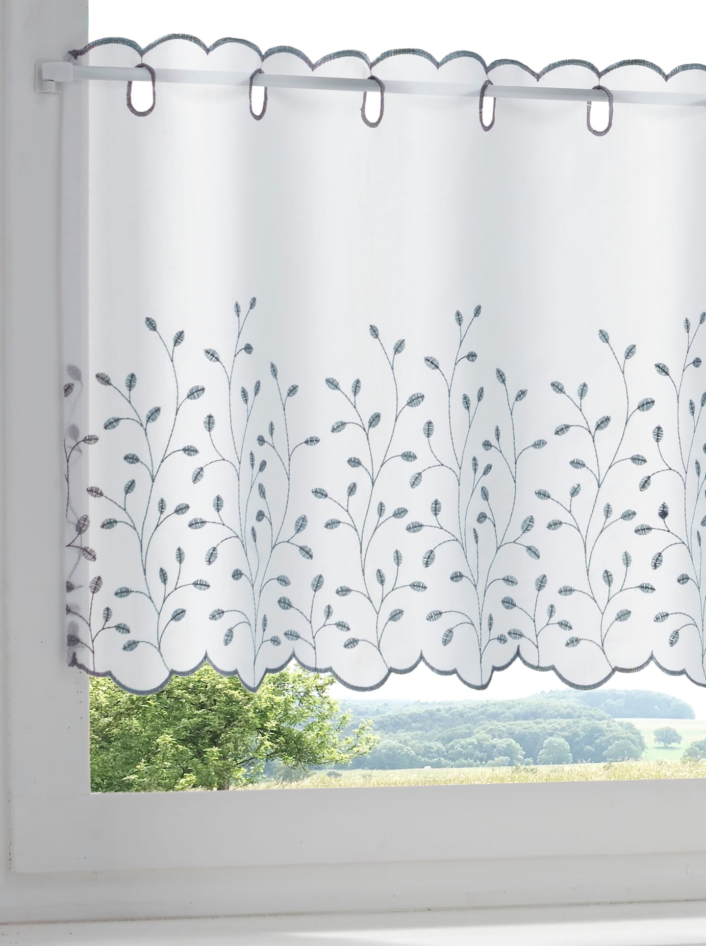 heine home Querbehang Stangendurchzug 1 Stk. tlg.