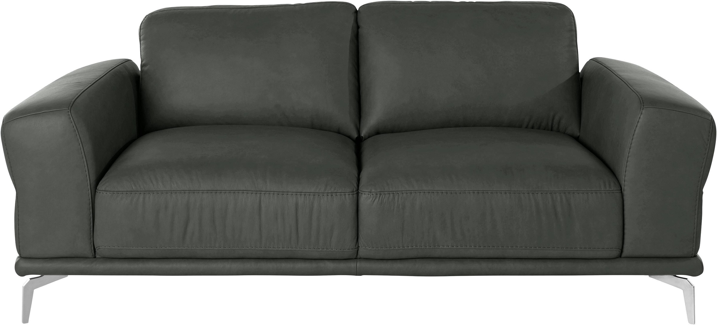 W.SCHILLIG 2-Sitzer »montanaa«, mit Metallfüßen in Chrom glänzend, Breite 192 cm