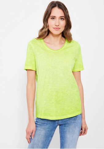 Cecil T-Shirt, in trendiger Flammgarn-Optik kaufen
