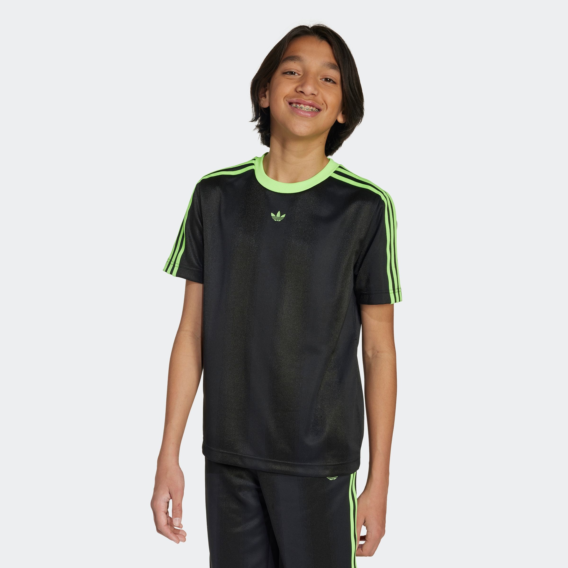 adidas Originals T-Shirt »JACQUARD KIDS« sportlicher Stil, lockere Passform, für Kinder und Teens