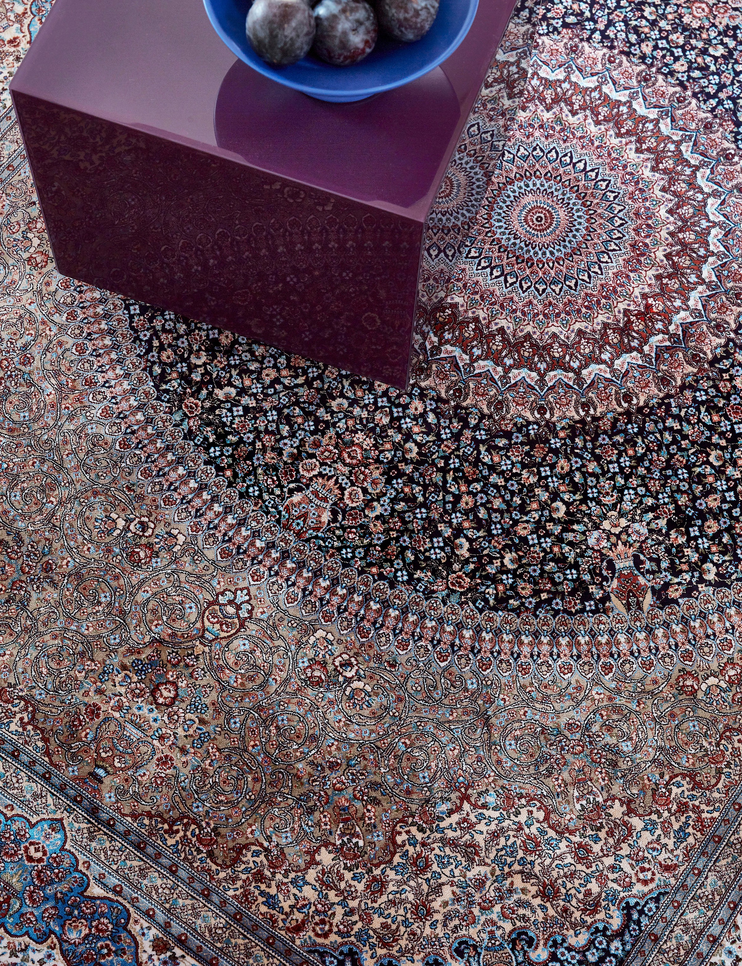 Wecon home Teppich »Täbriz« rechteckig 5 mm Höhe Wohnzimmer, Orient Design