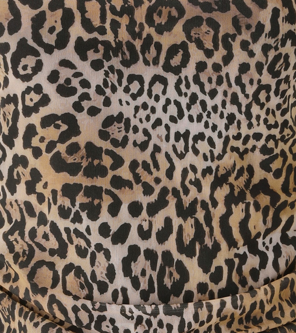 Aniston CASUAL T-Shirt im trendigen Leoprint - NEUE KOLLEKTION