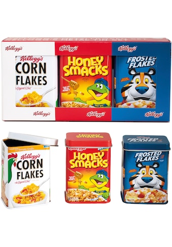 Kaufladensortiment »Kelloggs Metalldosen-Set«