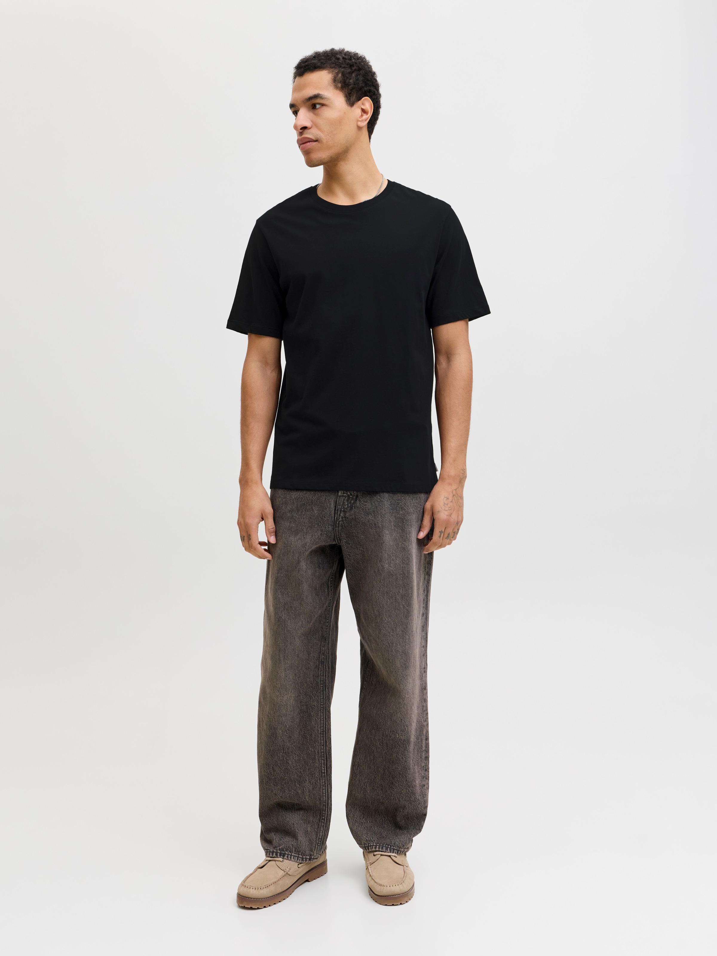 Jack & Jones Rundhalsshirt »JJEORGANIC BASIC TEE SS O-NECK NOOS«