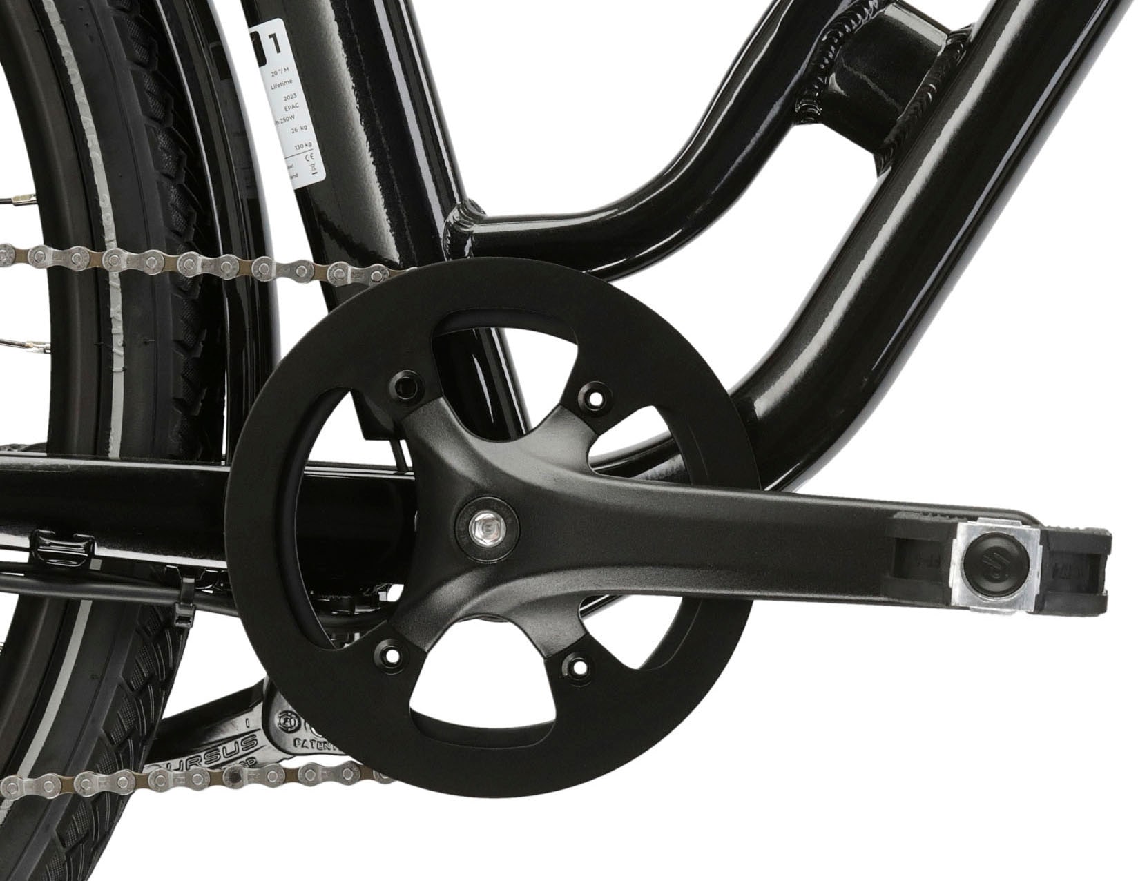 Kross E-Bike »E-Citybike Sentio Hybrid 1.0 28 Zoll schwarz«, 8 Gang, microSHIFT, M26S, Heckmotor 250 W, Pedelec, Elektrofahrrad für Damen und Herren