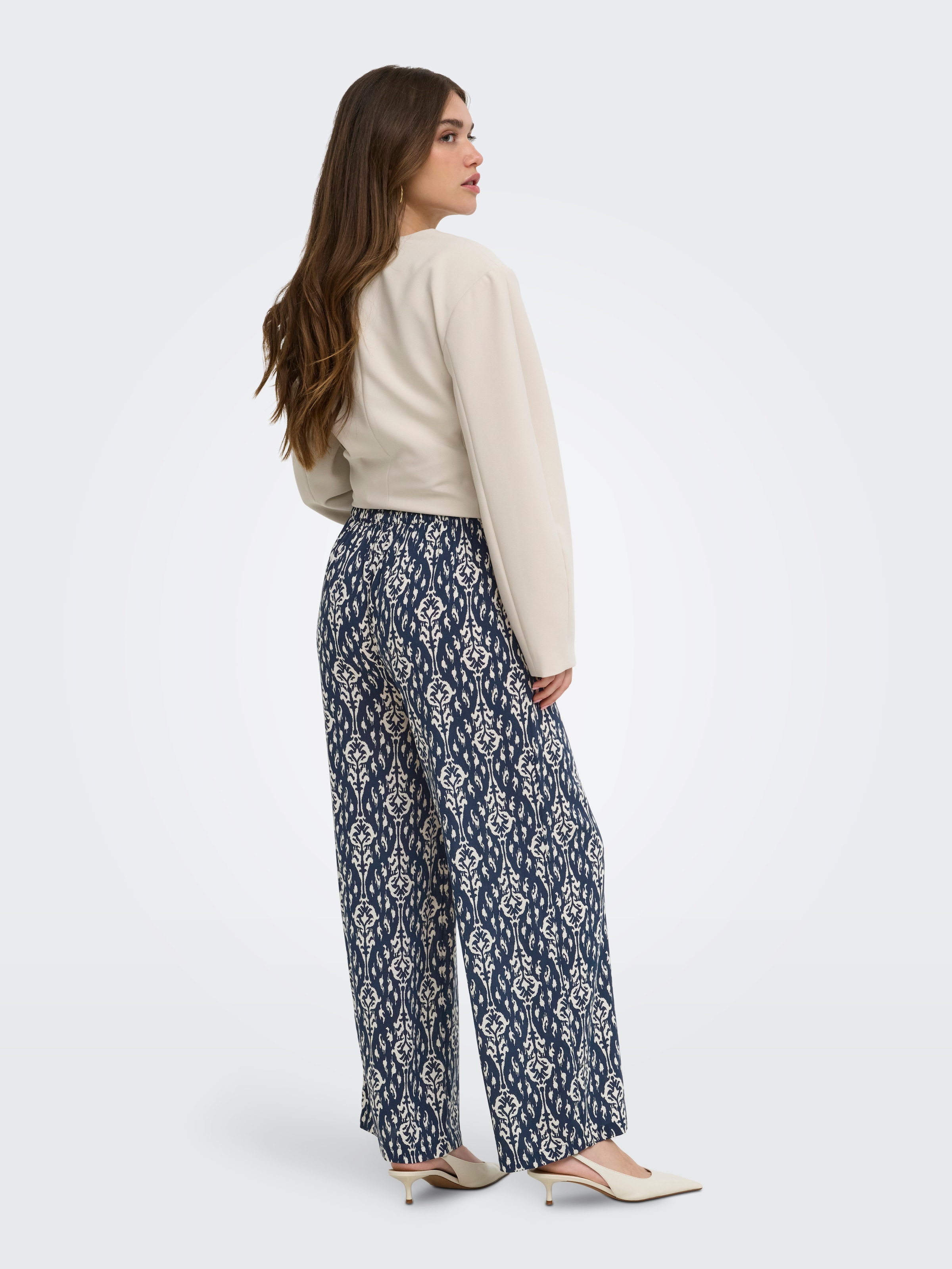 ONLY Schlupfhose »ONLSILVA LOOSE PANTS WVN NOOS«  Viskose, regular fit
