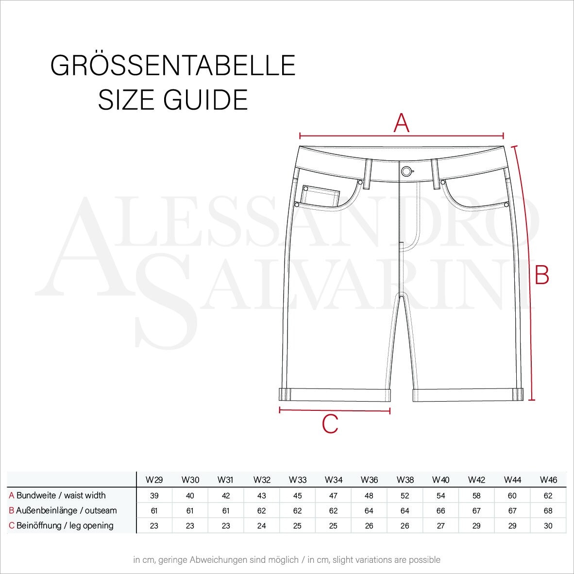 Alessandro Salvarini Shorts »A. Salvarini Herren Shorts kurze Hose«