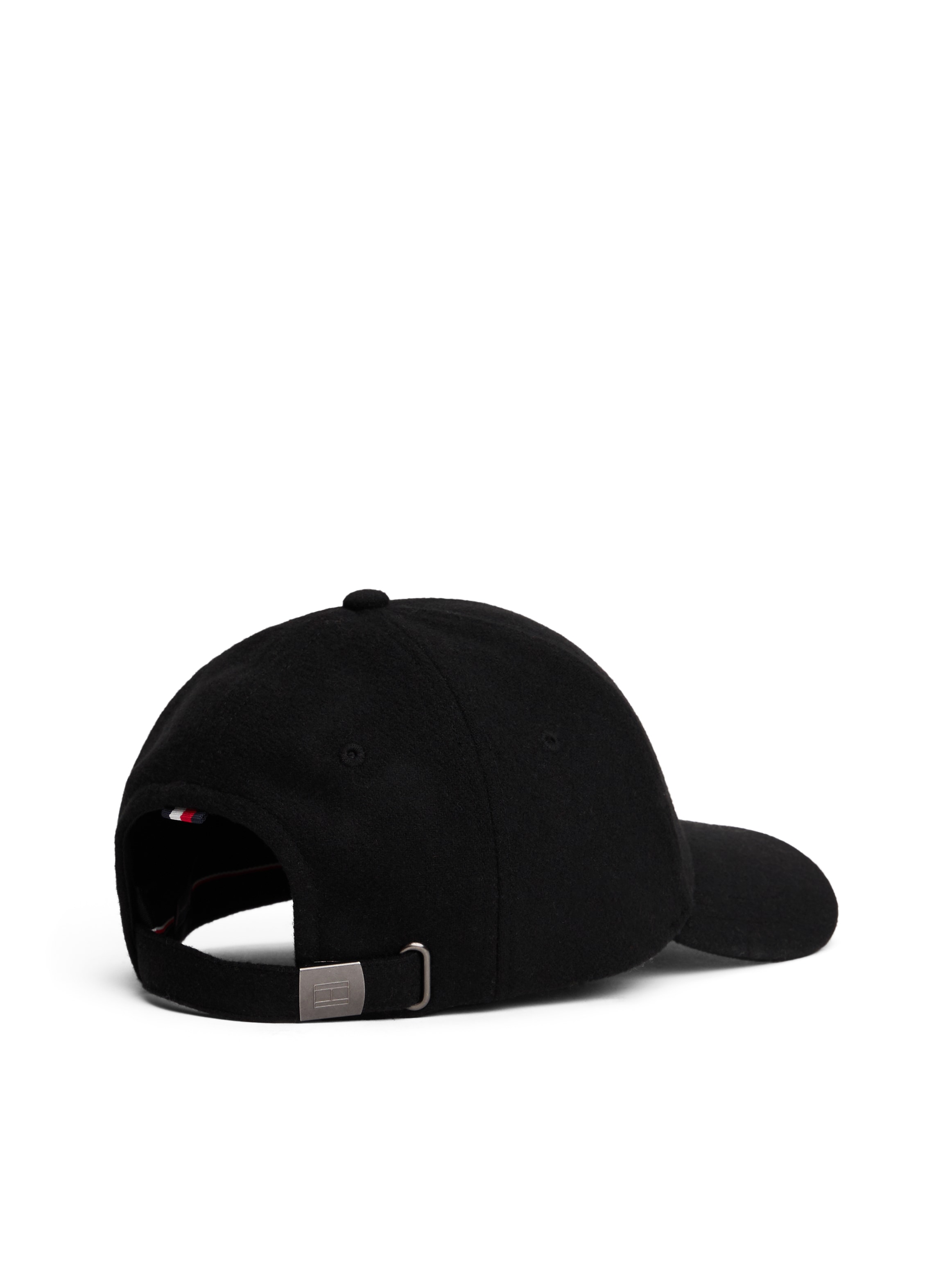 Tommy Hilfiger Baseball Cap »TH RWB 6 PANEL MELTON CAP«, aus Wollmix mit Flag aus Emaille