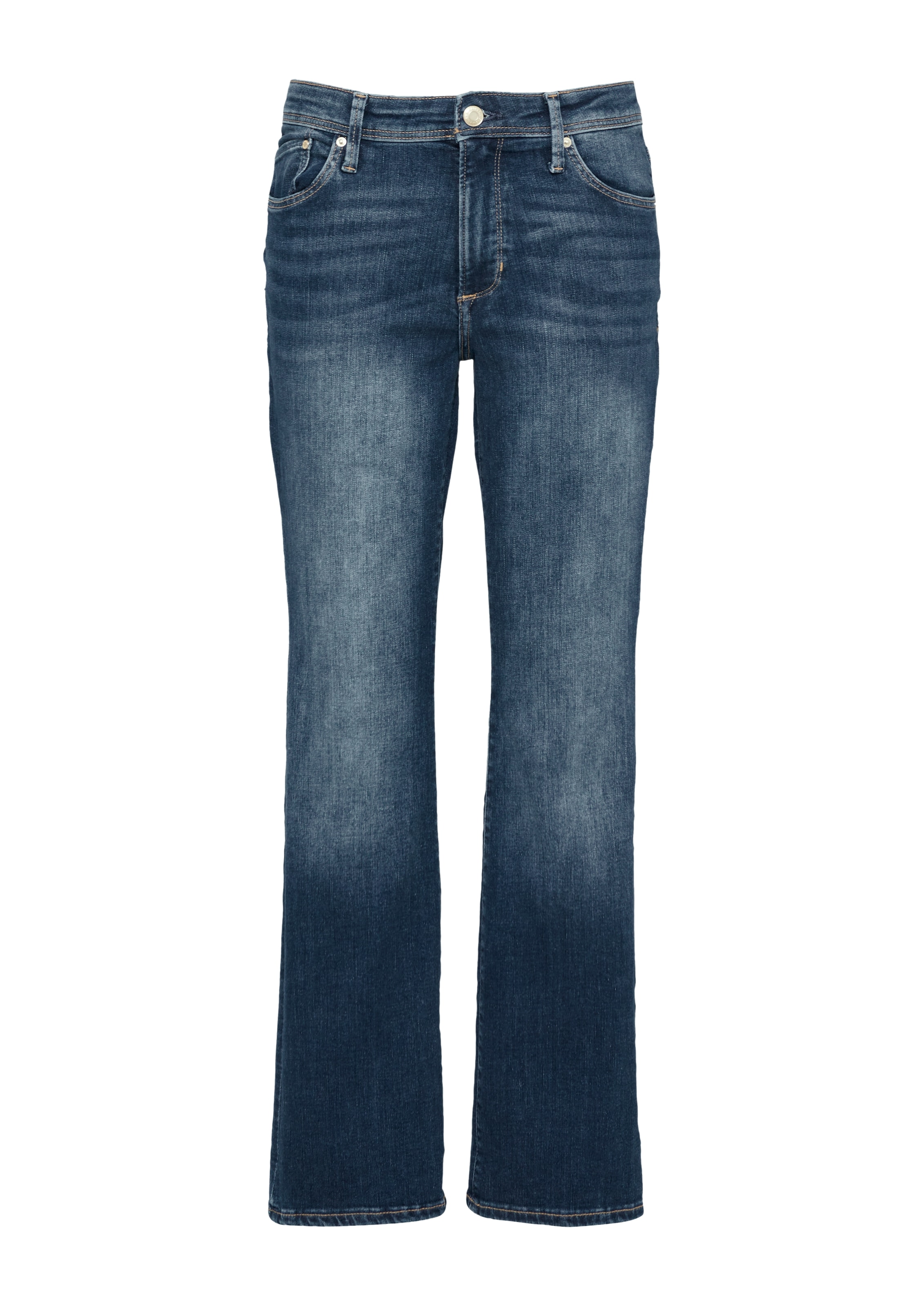 s.Oliver Bootcut-Jeans »BEVERLY«, in Stretch-Qualität, mit Nieten an den Taschen