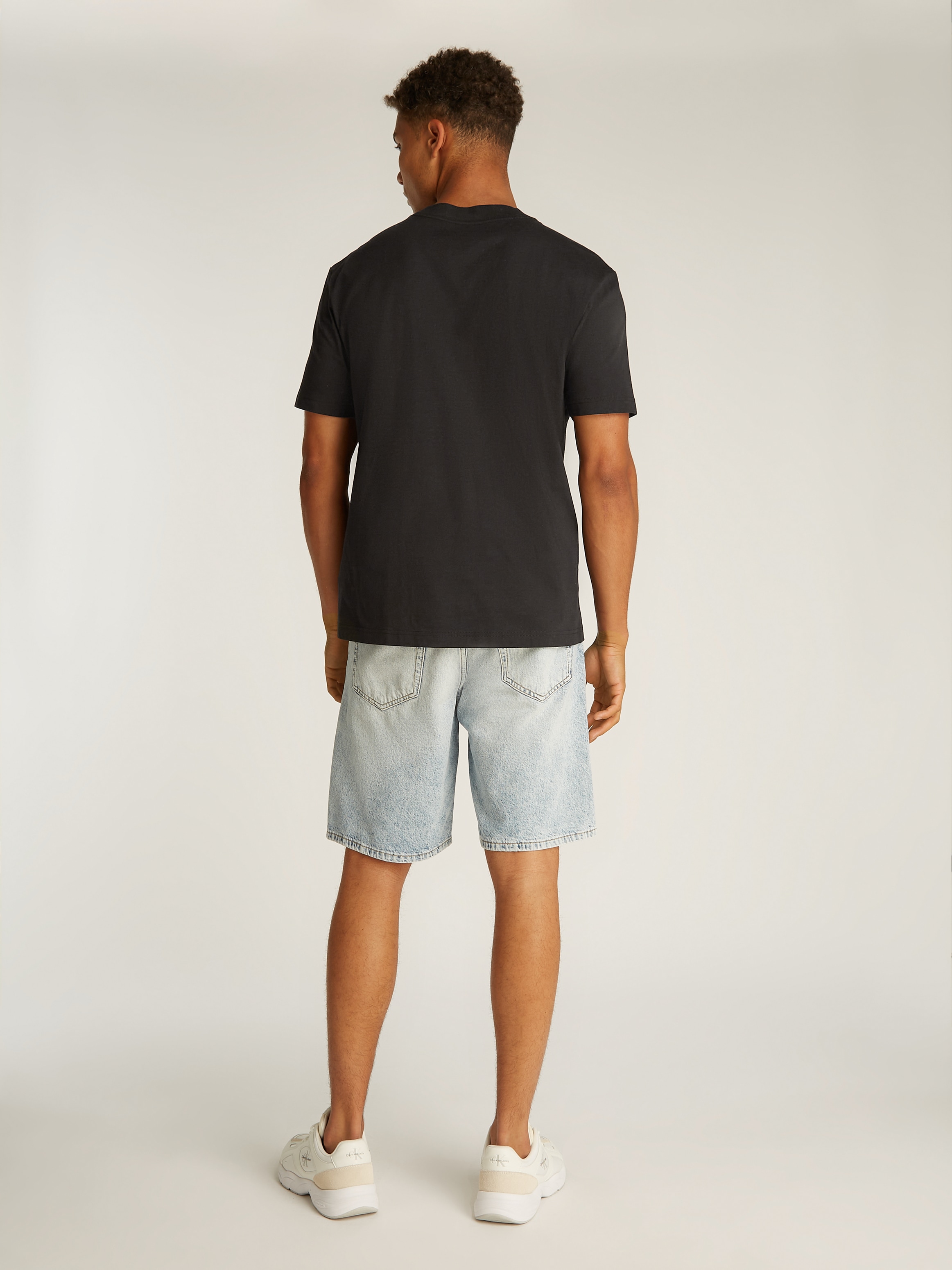 Calvin Klein Jeans T-Shirt »MONOLOGO SHIFT TEE«, mit großem Logodruck