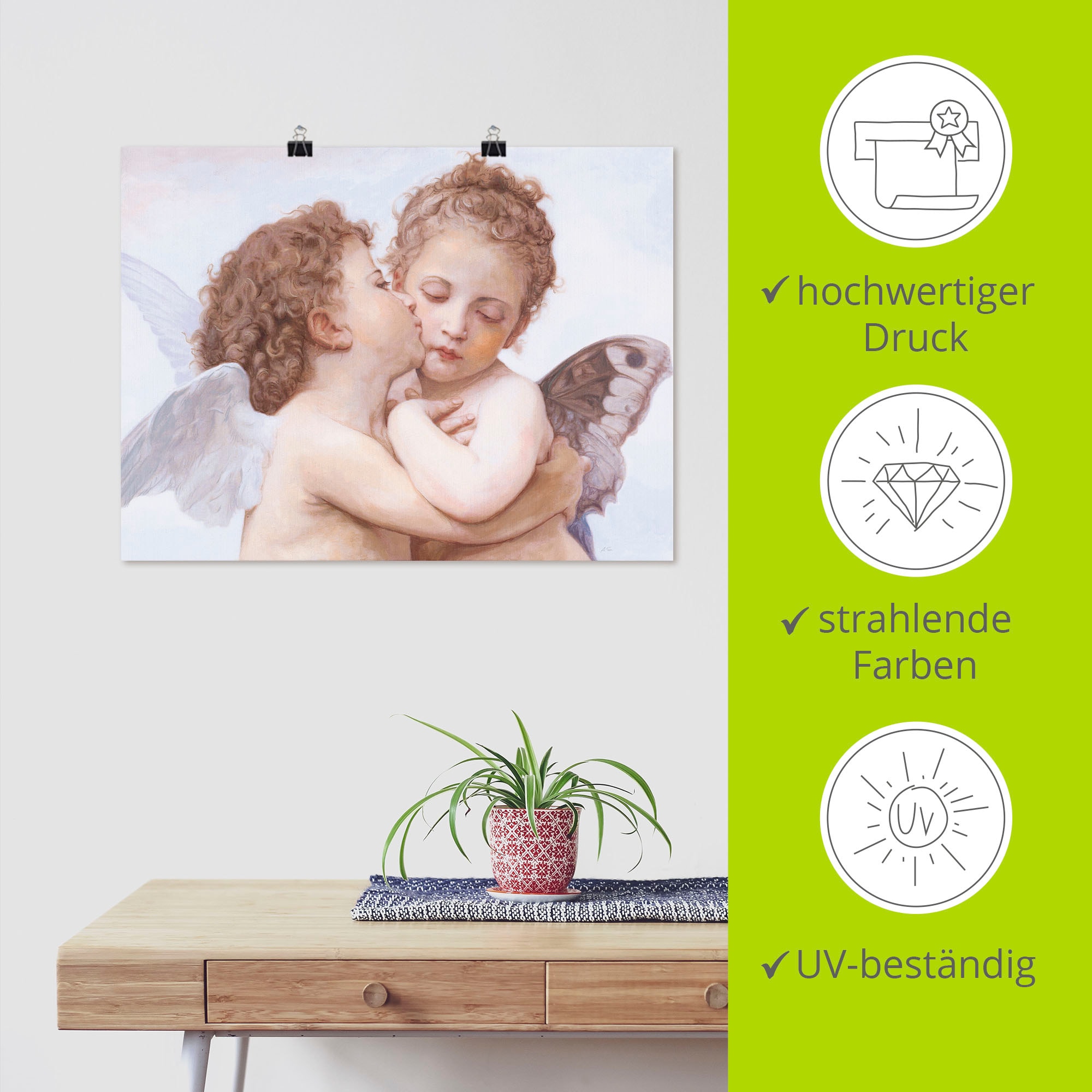 Artland Wandbild »Engel« Spirituelle Bilder 1 Stk. tlg. als Leinwandbild, Poster, Wandaufkleber in verschied. Größen