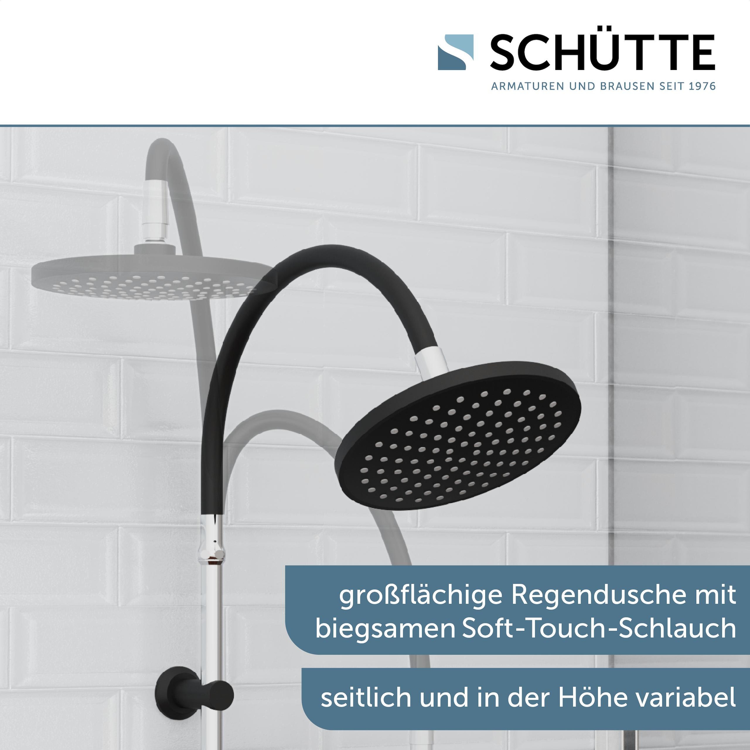 Schütte Duschsystem »MATAO RAIN«, Regendusche ohne Armatur, Handbrause mit 3 Funktionen