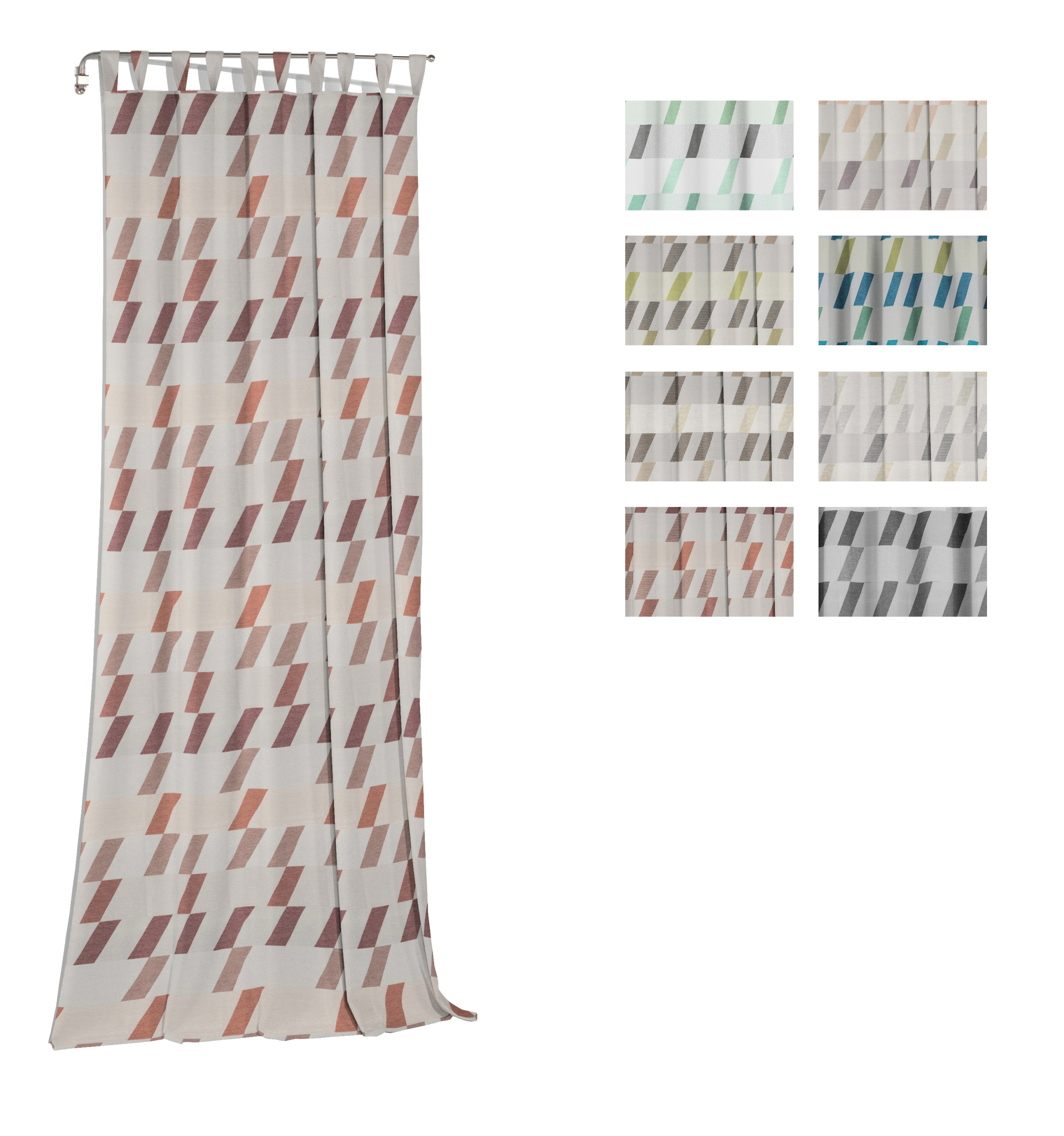 Wirth Vorhang »Bray« Schlaufen 1 Stk. tlg.