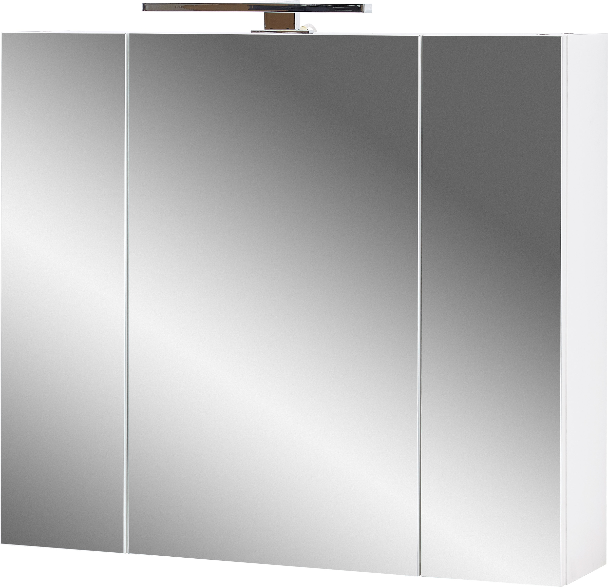 GERMANIA Badmöbel-Set »Ameca«, (2 St.), Badezimmer-Set bestehend aus Waschbeckenunterschrank & Spiegelschrank
