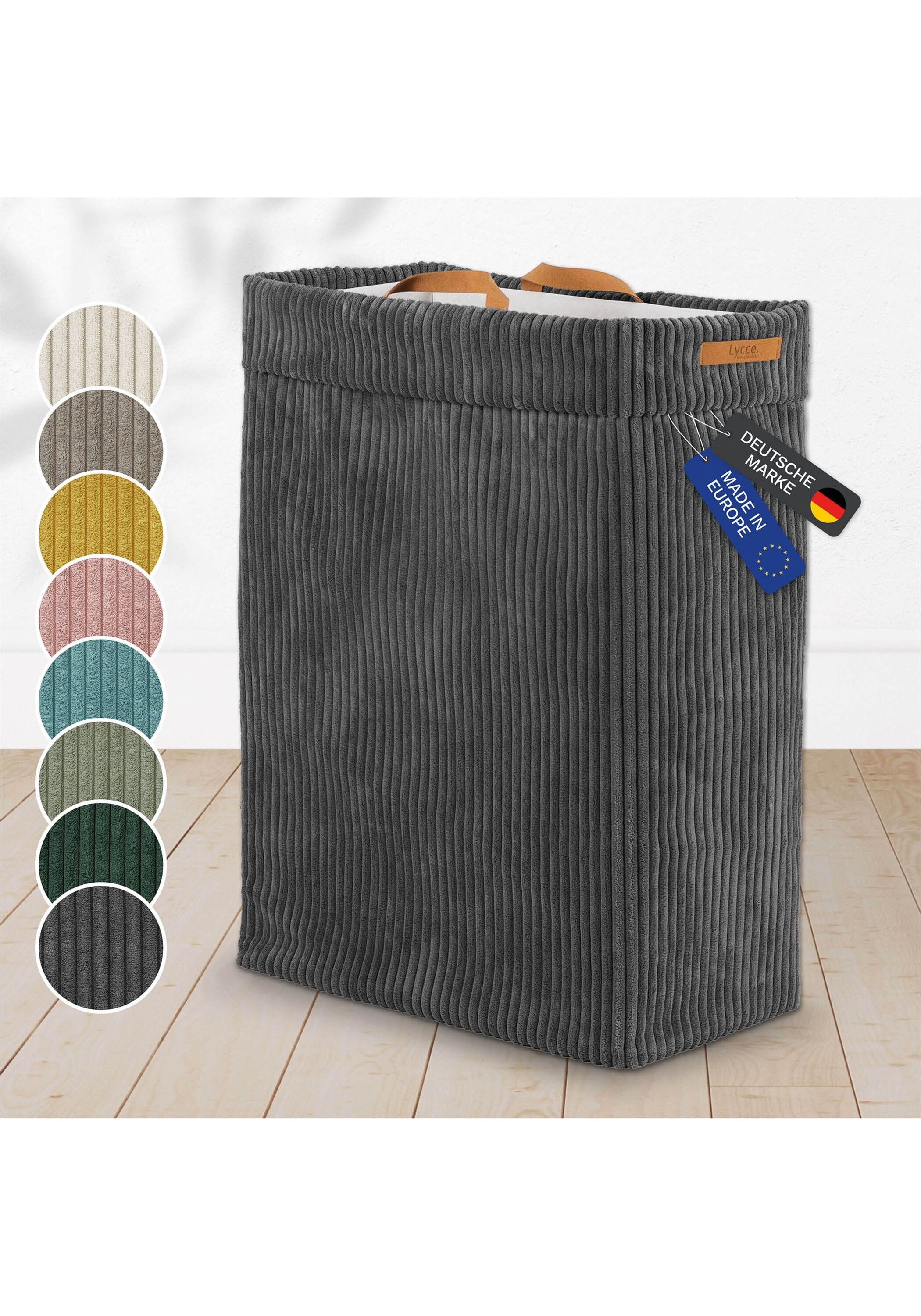 Lycce Wäschekorb »Wäschekorb Nischenwäschekorb Cord 1er Pack«