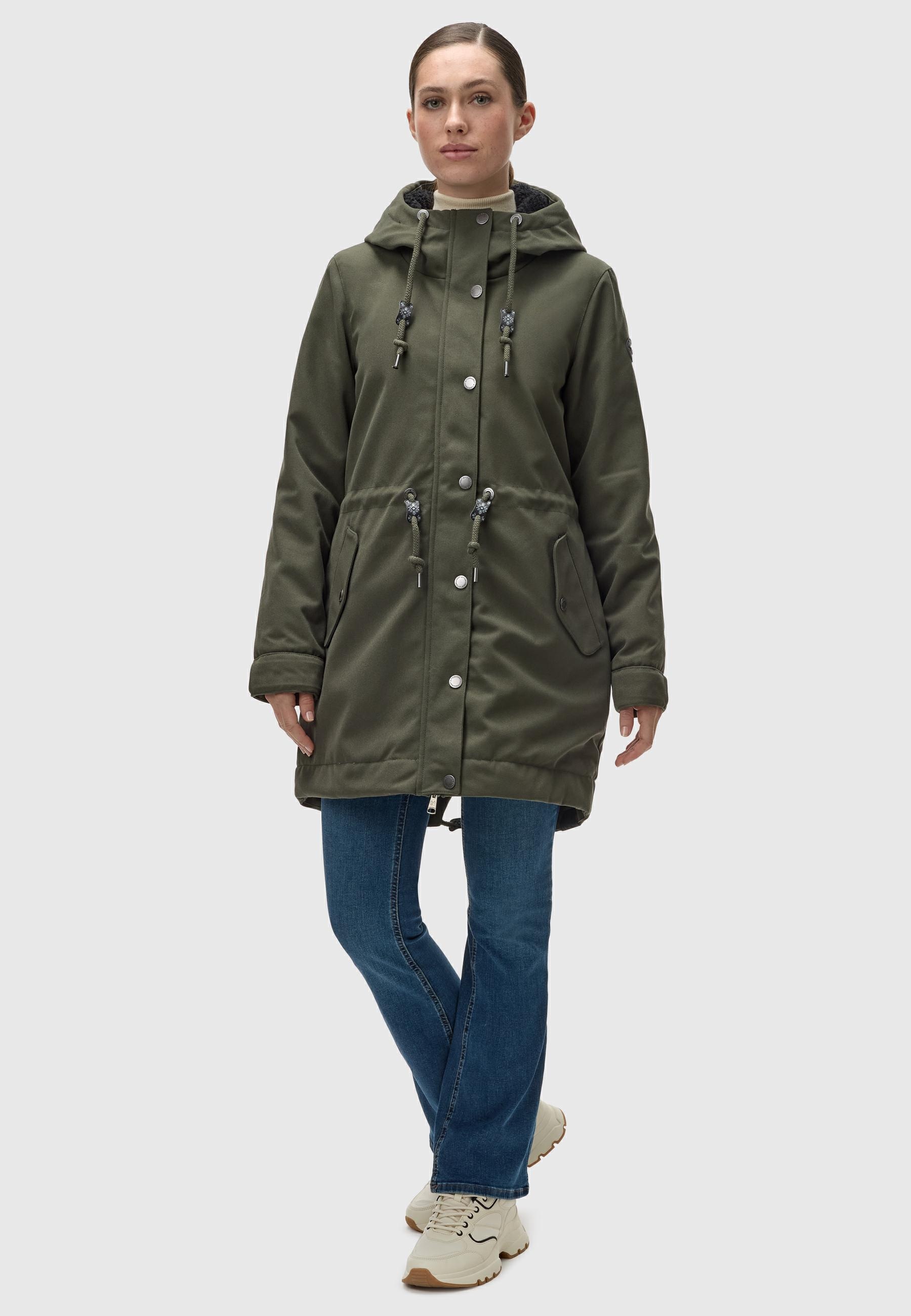 Ragwear Parka »Kurzmantel Canny Canvas«