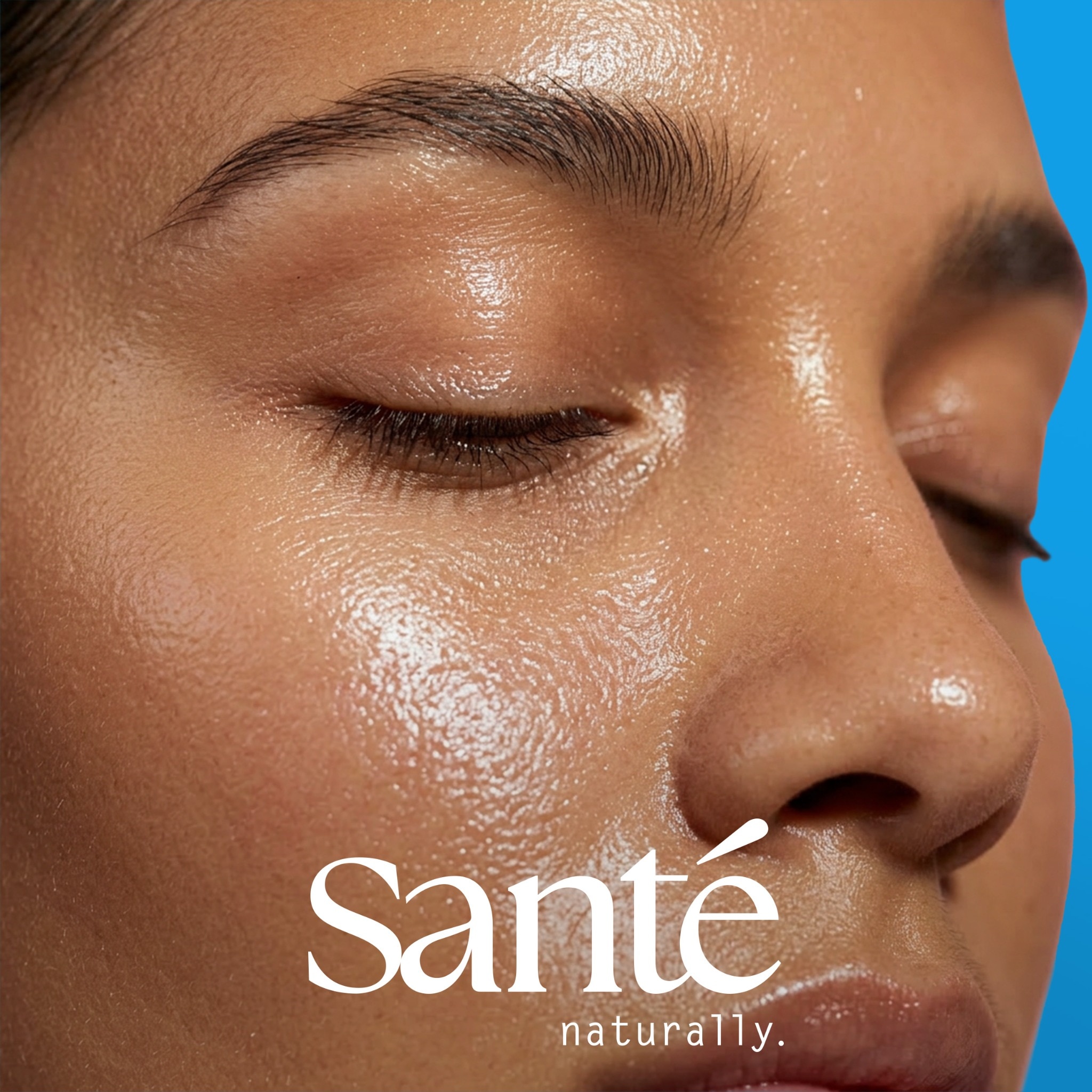 SANTE Gesichtsspray »Glow Fix Spray« für das Gesicht, zum Aufsprühen