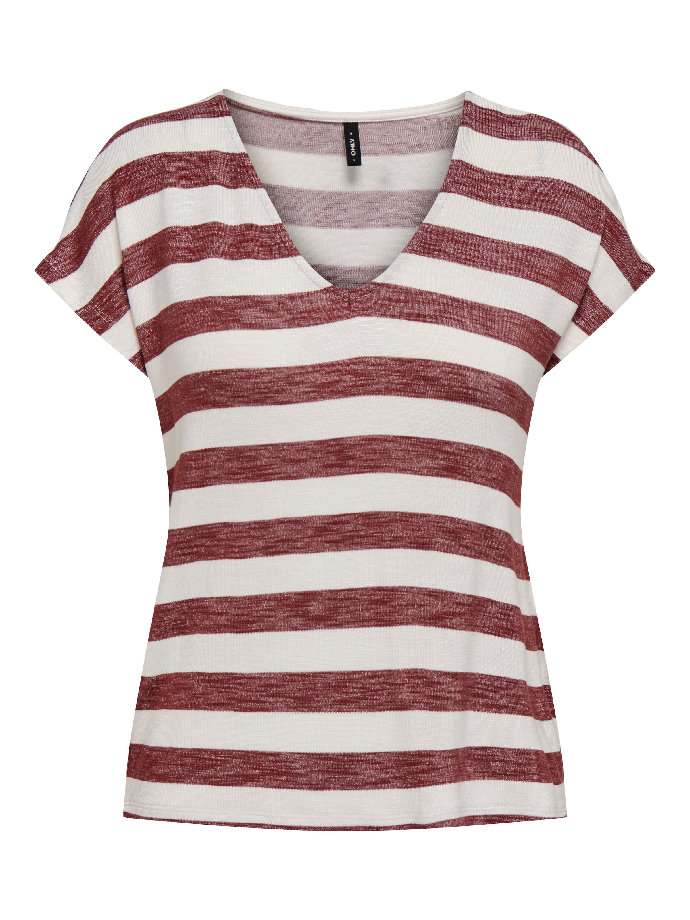 ONLY V-Shirt »ONLLIRA LIFE S/S V-NECK TOP JRS NOOS«