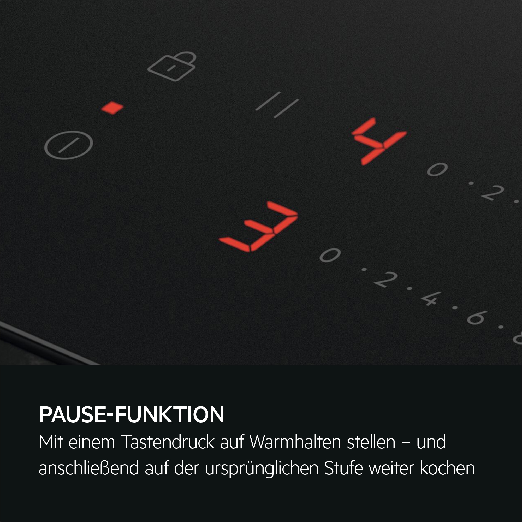 AEG Induktions-Kochfeld »TO641A0AIT«, Kratzresistente SaphirMattSE-Oberfläche, Made in Germany, Powerboost