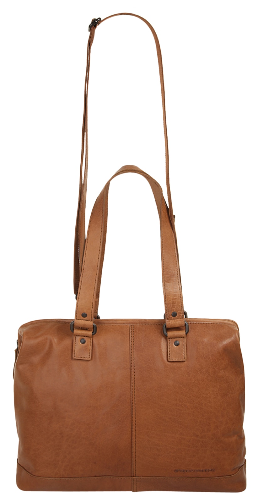 Spikes & Sparrow Shopper »LAPTOP SHOULDERBAG«, echt Leder