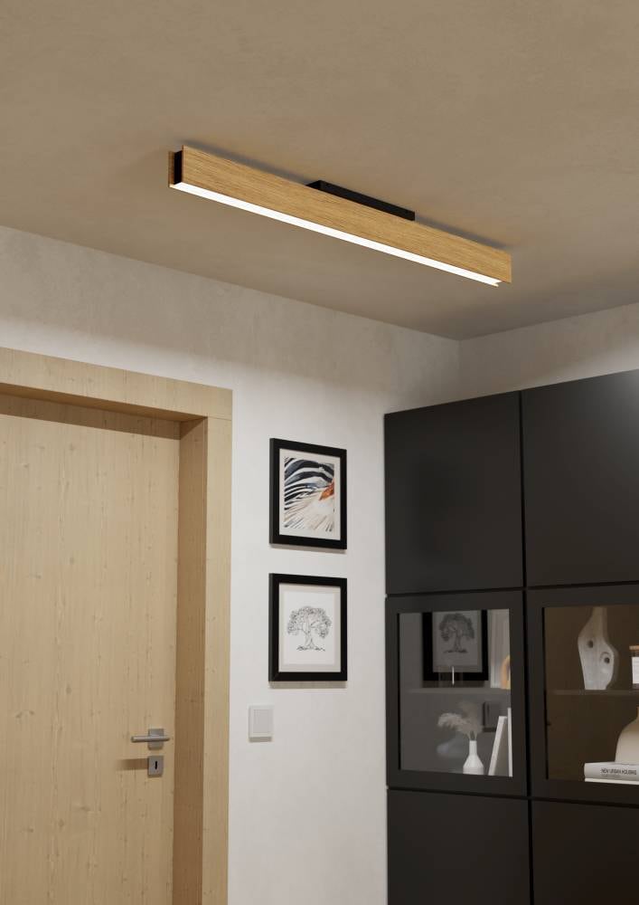 EGLO Deckenleuchte »ANCHORENA-Z« LED-Modul 1 Stk. Farbwechsler App und Sprachsteuerung Alexa, RGB, FSC100HB, dimmbar, Deckenlampe