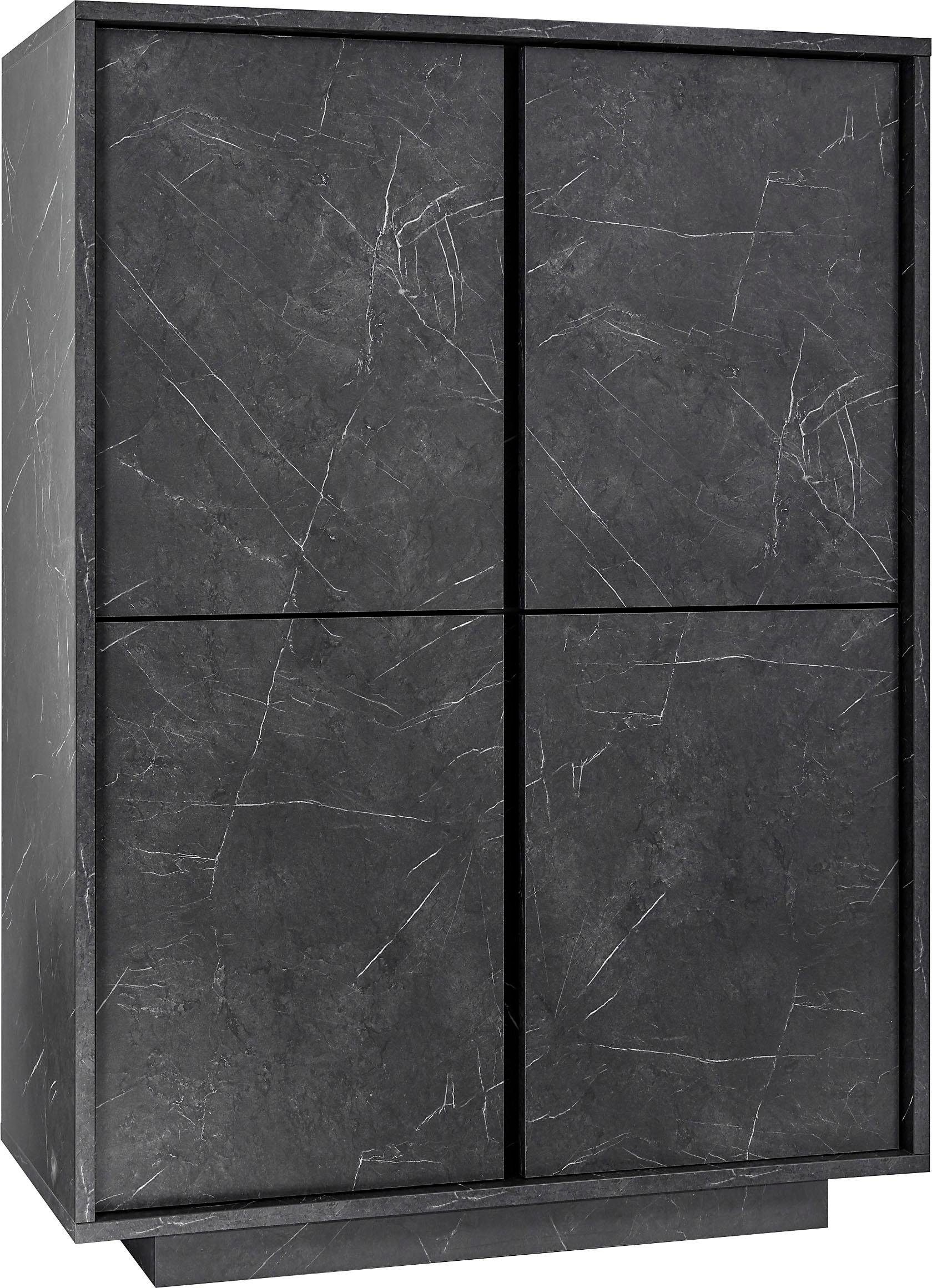 INOSIGN Highboard »Carrara«, grifflos