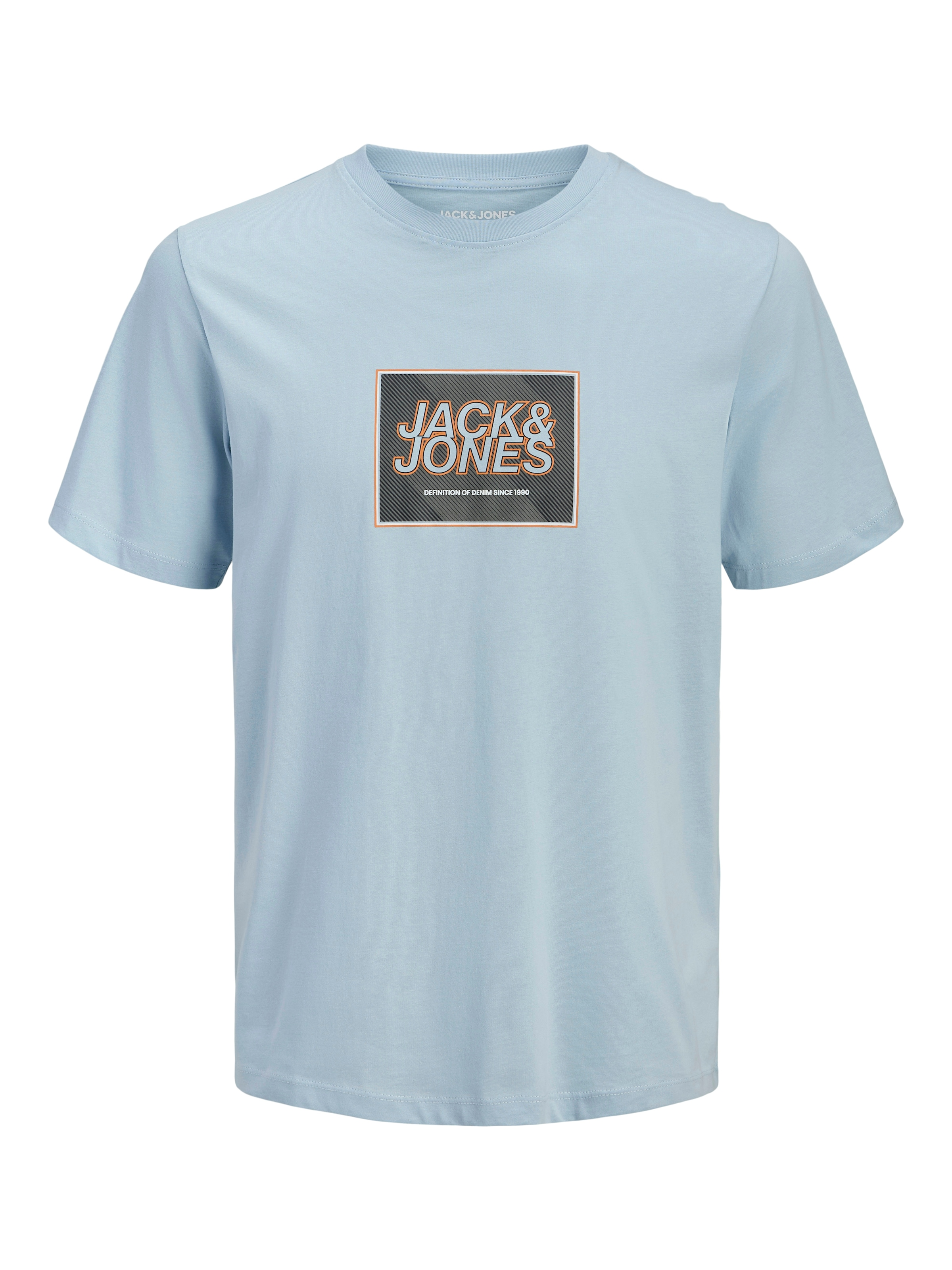 Jack & Jones Rundhalsshirt »JJRAIN TEE SS CREW NECK«
