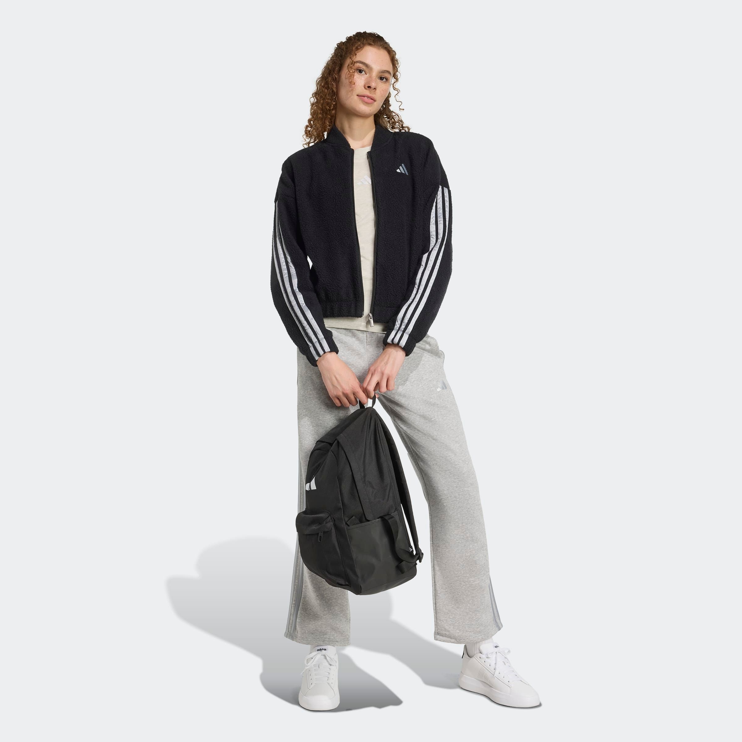adidas Sportswear Kapuzensweatshirt »W HOL FZ«
