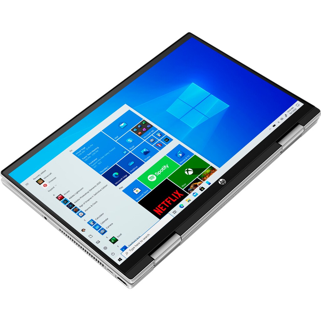 HP Convertible Notebook »Pavilion x360 14-dy0202ng«, (35,6 cm/14 Zoll), Intel, Core i5, Iris Xe Graphics, 512 GB SSD, Kostenloses Upgrade auf Windows 11, sobald verfügbar