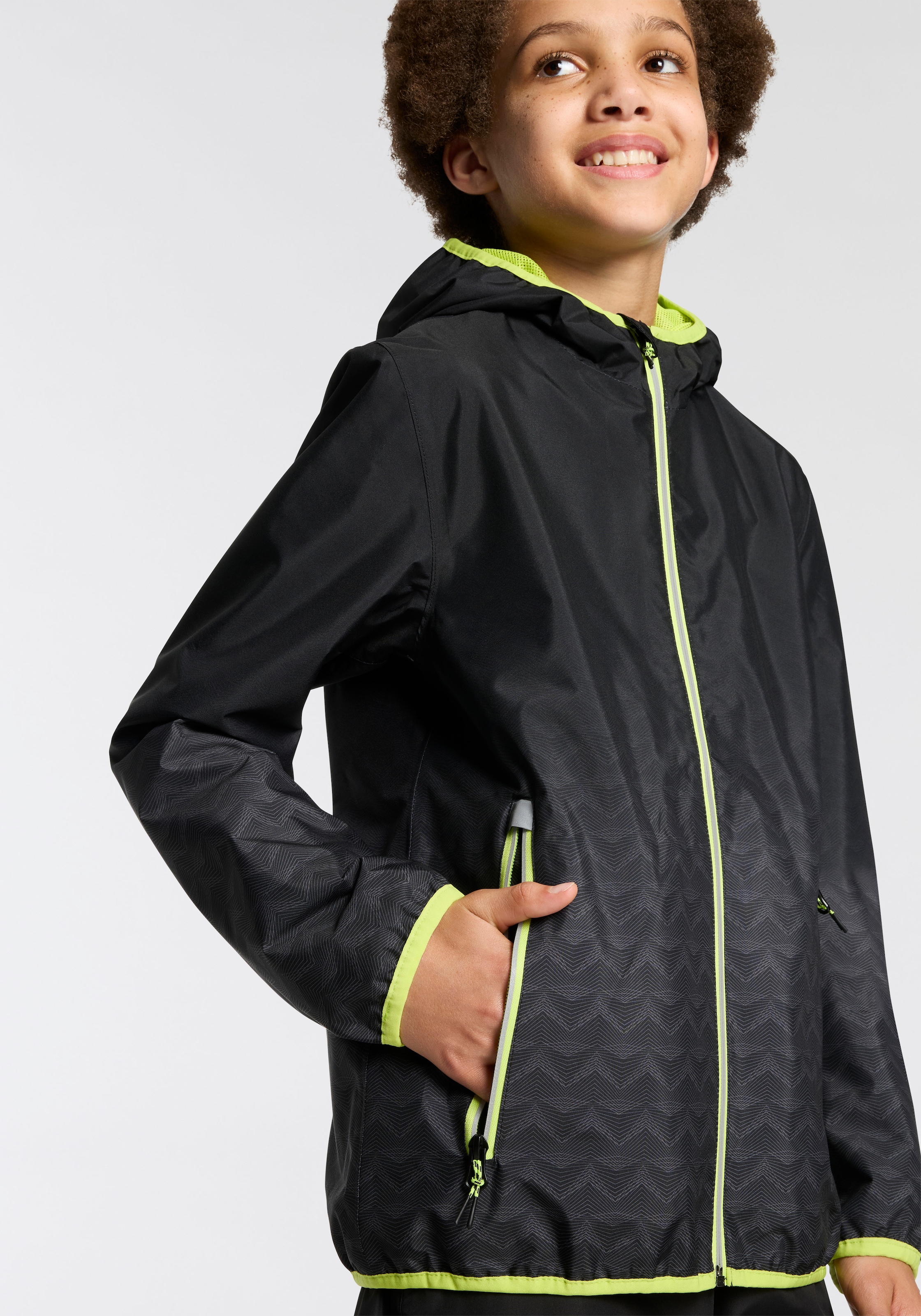 Killtec Regenjacke »KOS 224 BYS JCKT«, Wasser- & winddicht & atmungsaktiv & leicht & für Kinder