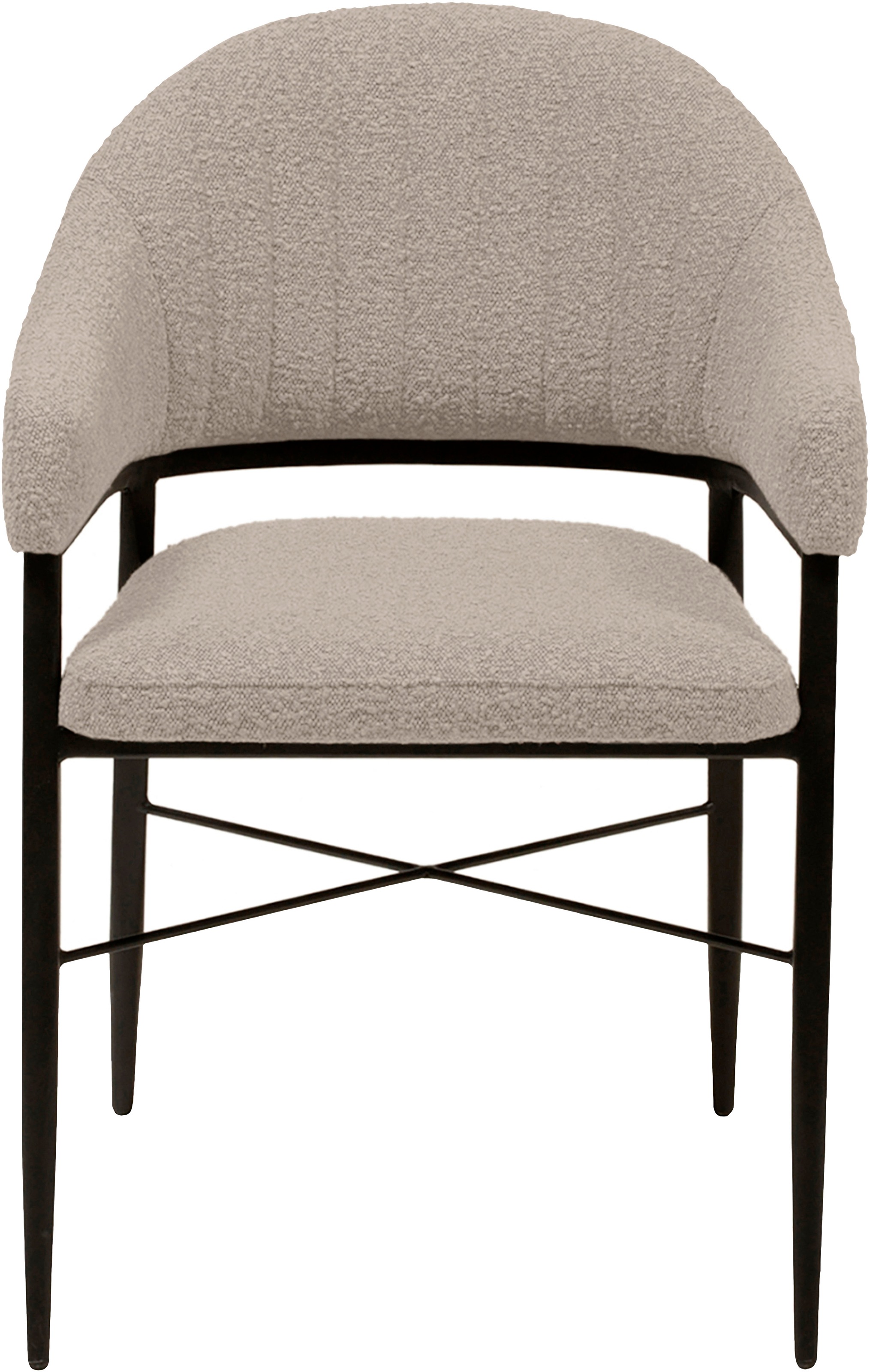 OMG Design Armlehnstuhl »Roma« (Set) 1 Stk.bequemer Esszimmerstuhl, Polsterstuhl mit Bouclé Bezug