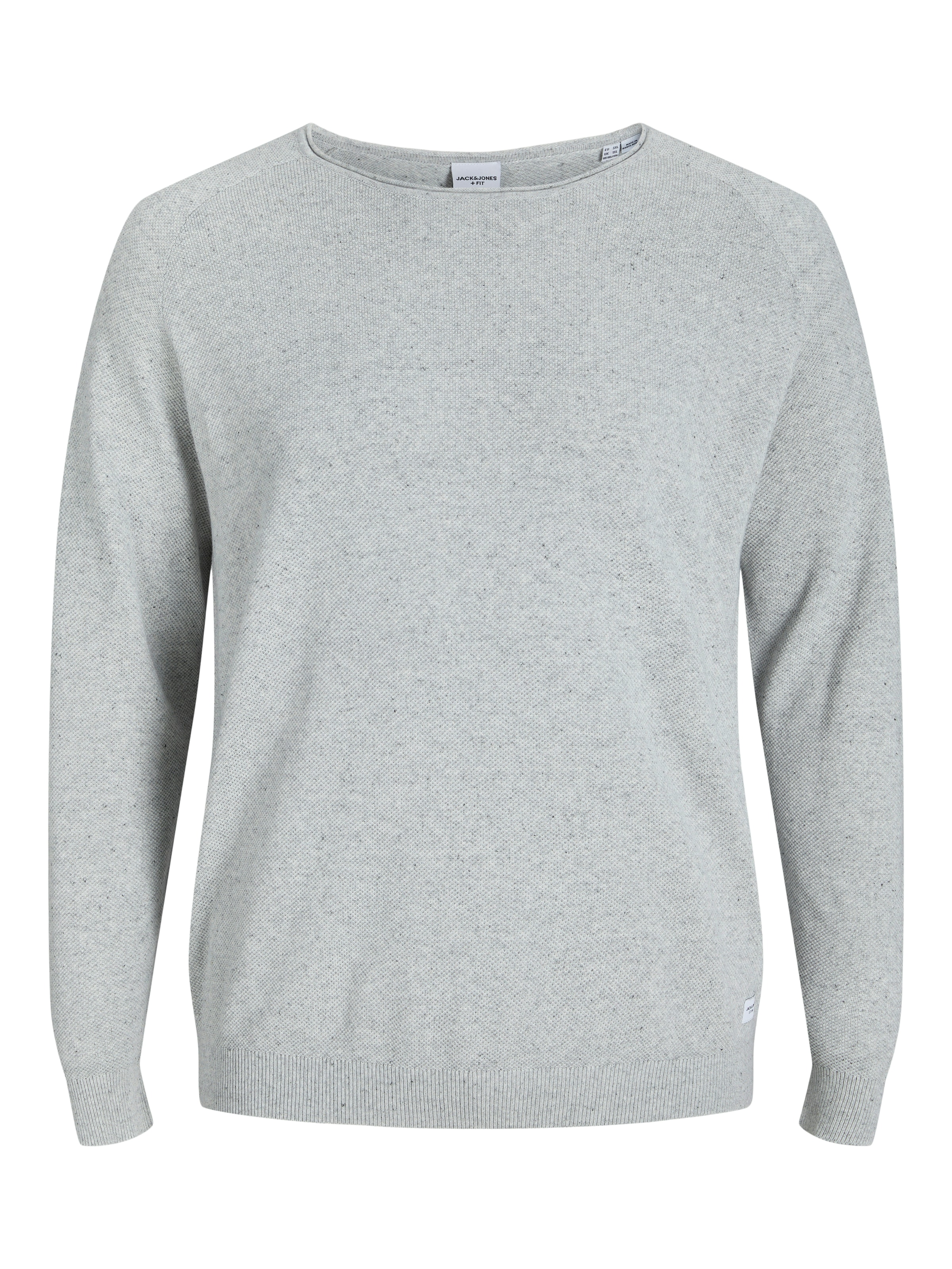 Jack & Jones PlusSize Rundhalspullover »JJEHILL KNIT CREW NECK NOOS PLS«, mit Rundhalsausschnitt