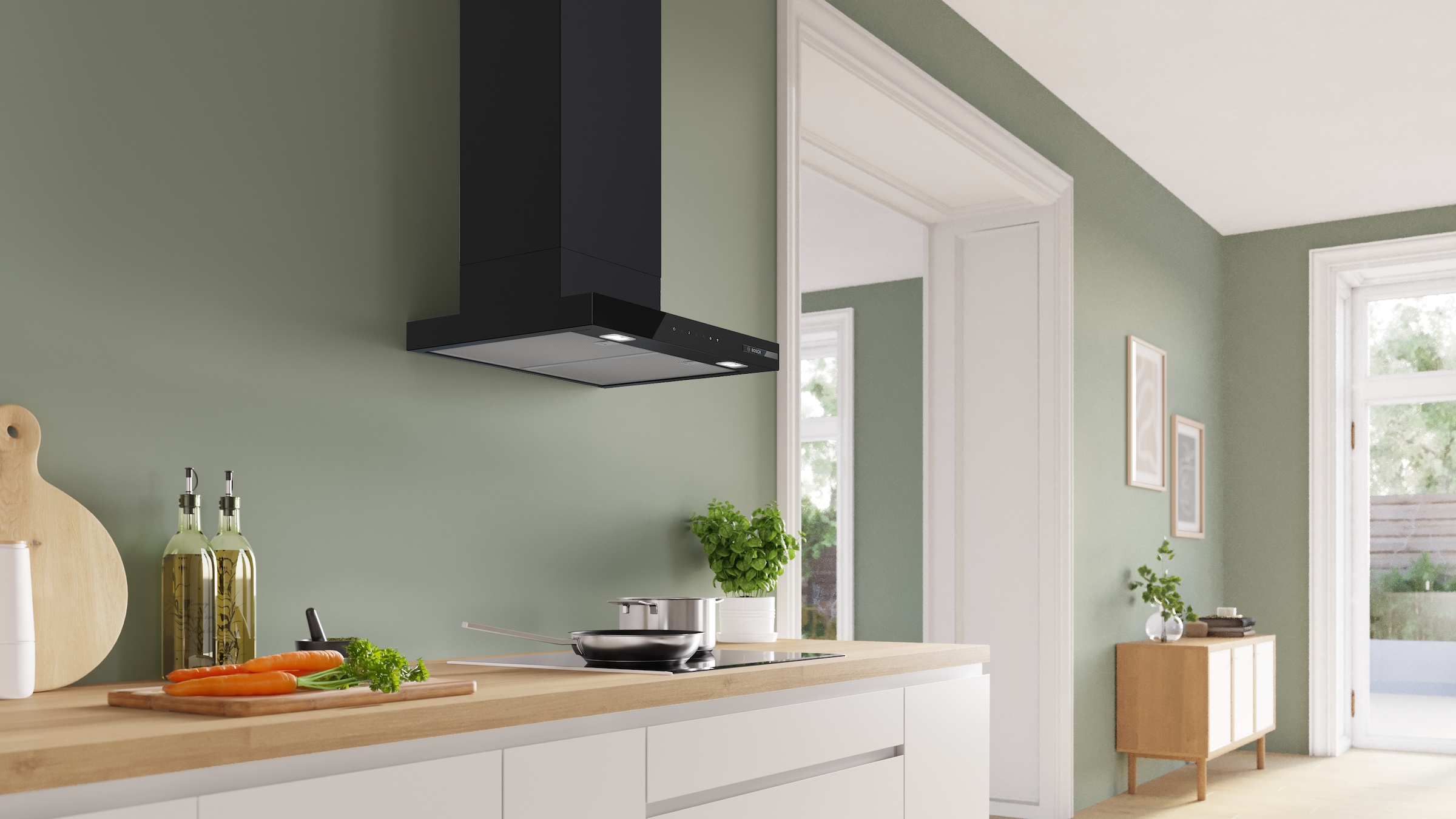 BOSCH Wandhaube »DWB67DN60« Serie Serie 6