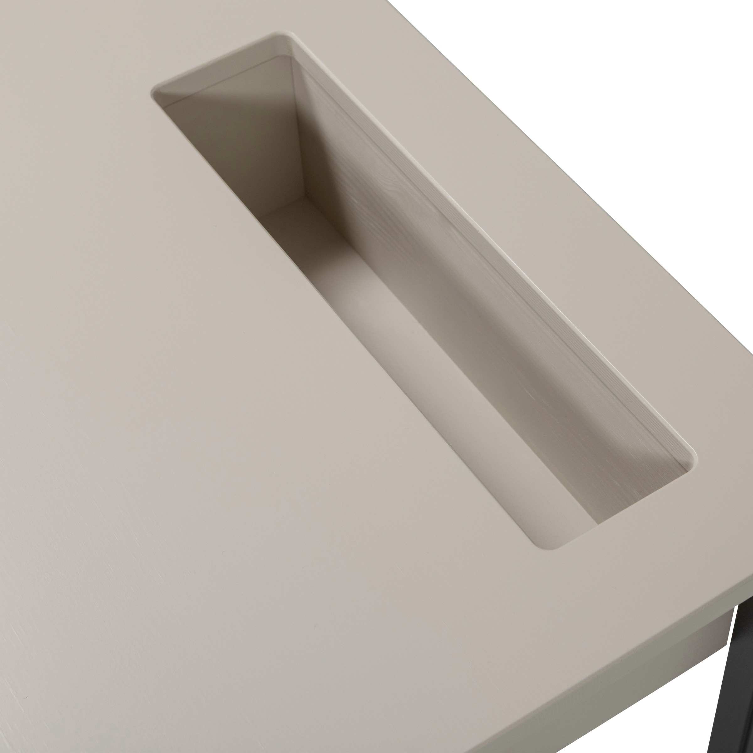 WOOOD Schreibtisch »New Julius FSC®-Kiefernholz mit Schublade, lackiert B126xT53xH75 cm« Tragkraft Blatt 20 kg, sichtbare Maserung, einfach zu montieren