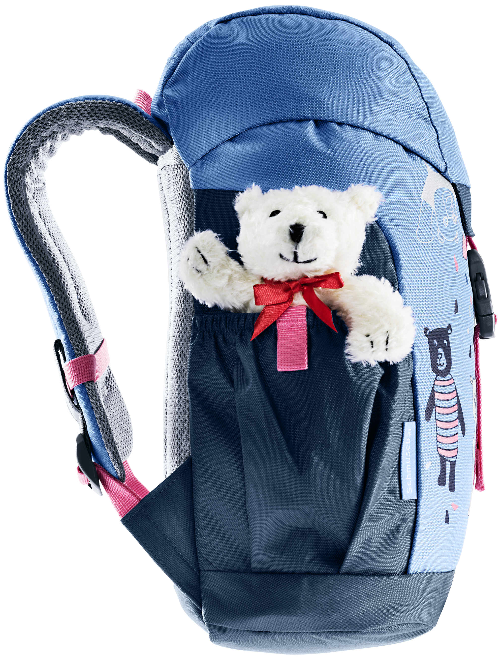 deuter Kinderrucksack »SCHMUSEBÄR«, Reflektoren, für Kinder