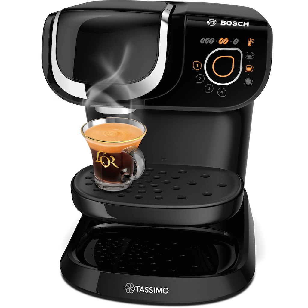 TASSIMO Kapselmaschine »My Way 2 TAS6502, Personalisierung, über 70 Getränke«, mit Wasserfilter, inkl. 2 Gläser »by WMF« im Wert von 9,99 € UVP