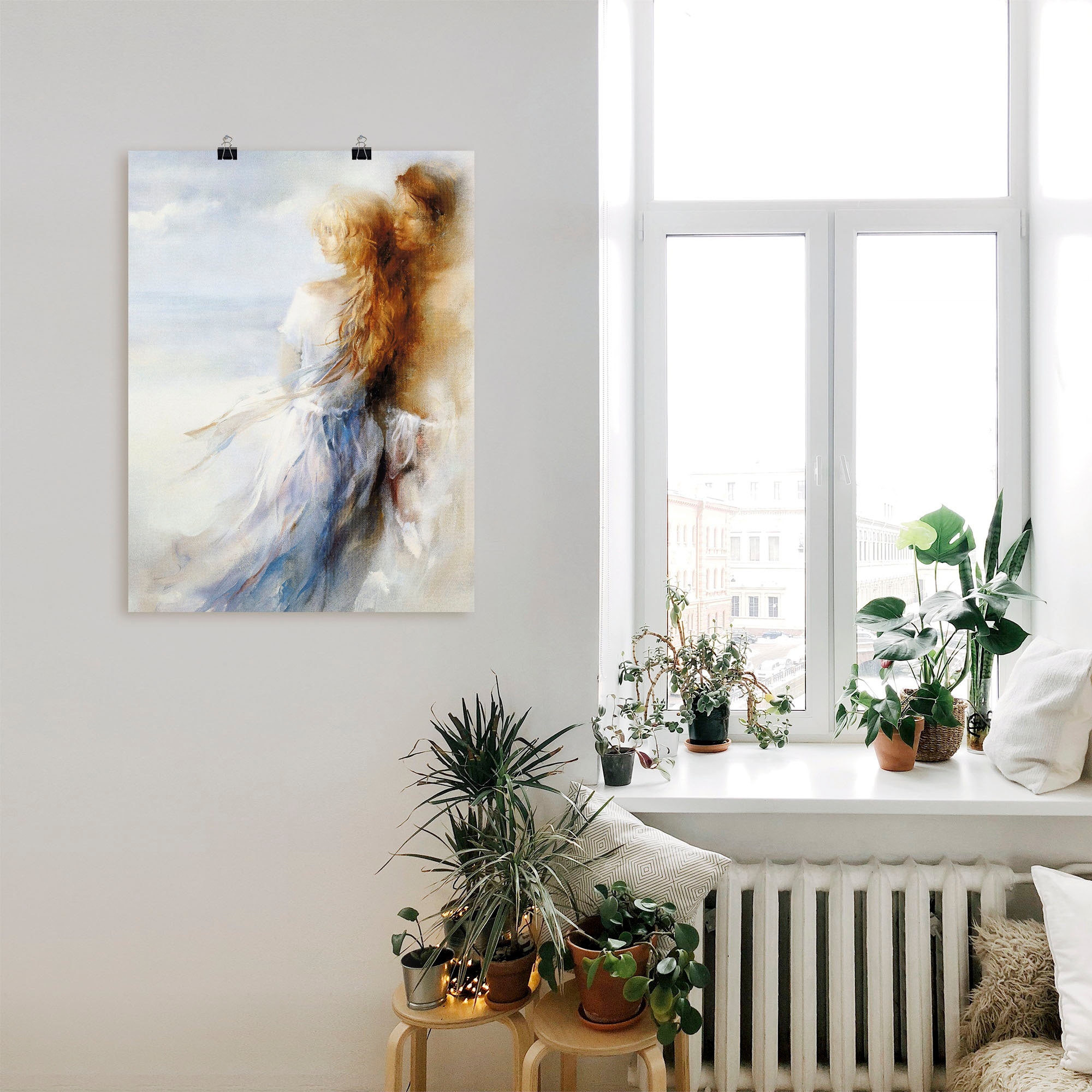 Artland Wandbild »Zusammen« Paar 1 Stk. tlg. als Leinwandbild, Poster in verschied. Größen