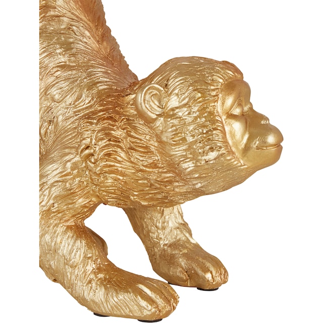 Leonique Dekofigur »Affe mit Windlicht« auf Rechnung kaufen