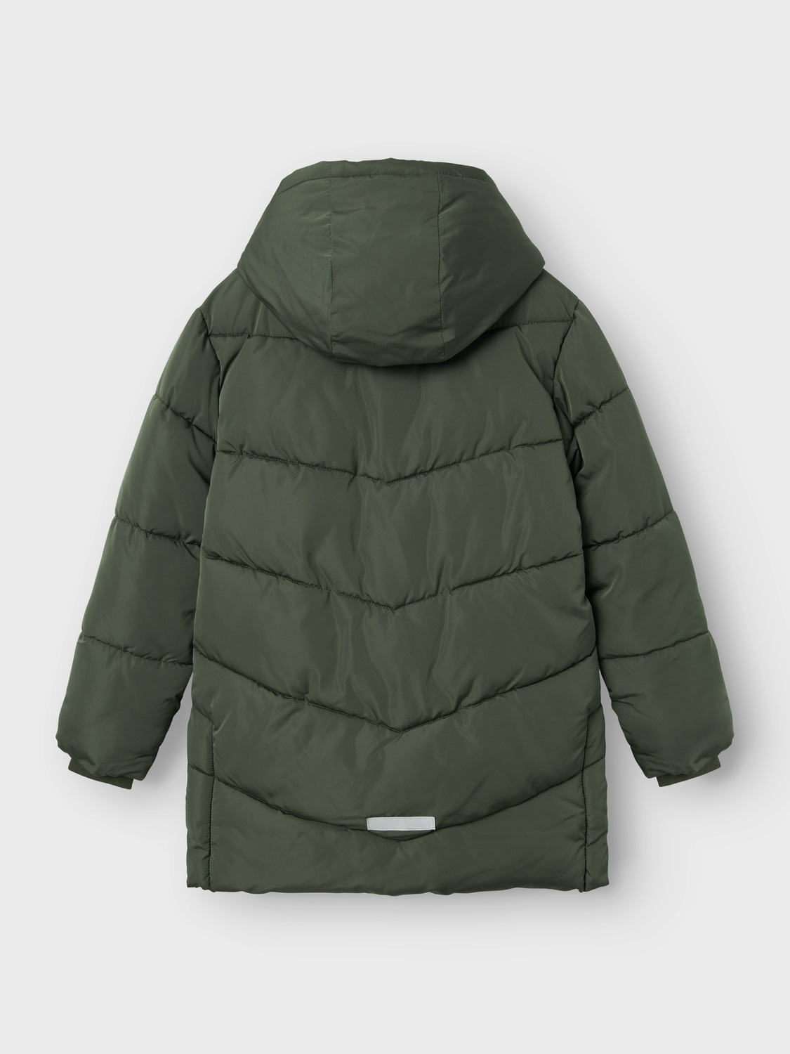 Name It Outdoorjacke »NKFMEMO JACKET LONG TB«, mit Kapuze, mit dekorativen und reflektierenden Details