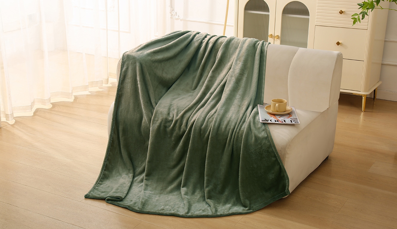 my home Wohndecke »Tianna«, weiche Kuscheldecke, 150x200 cm