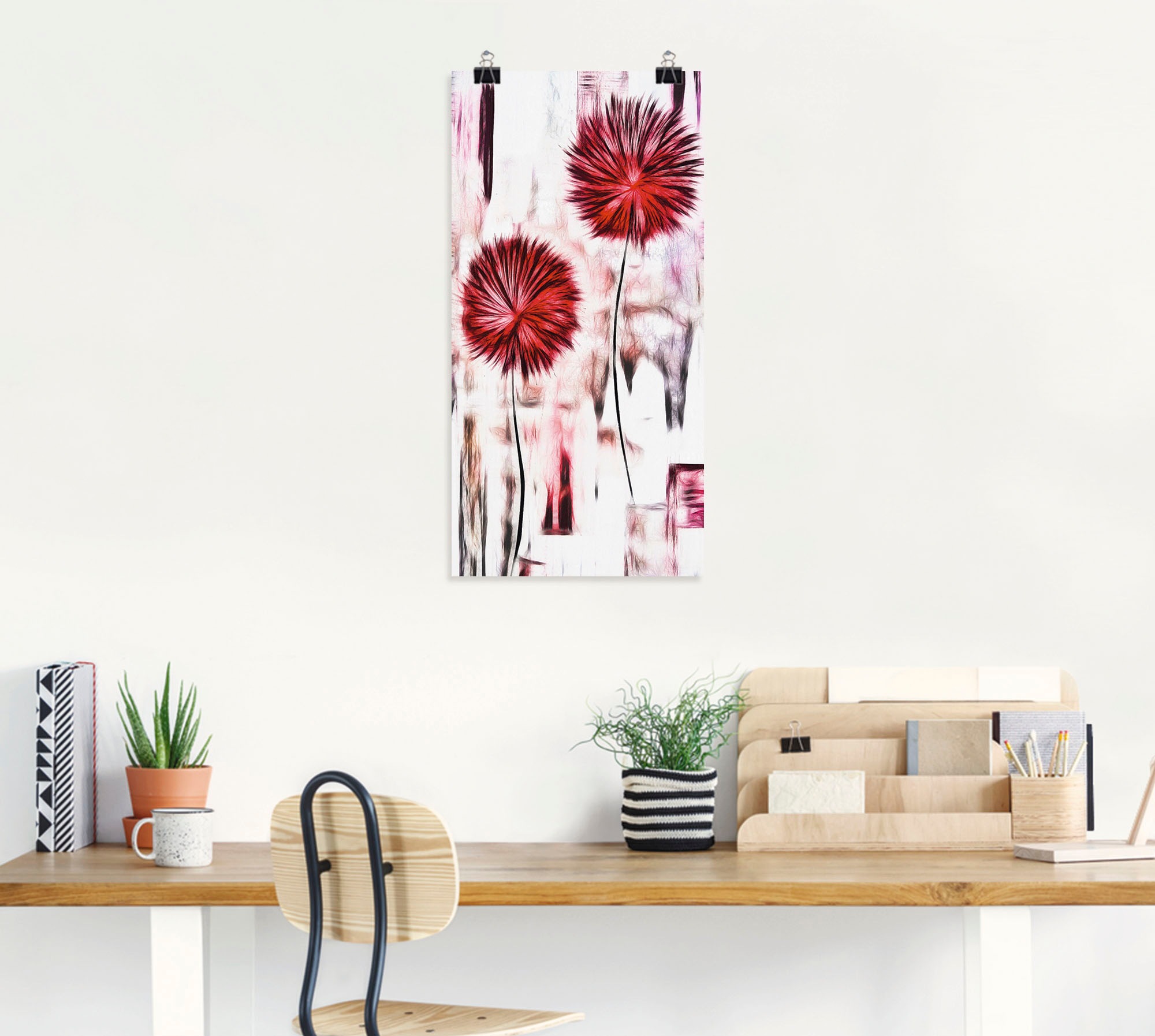 Artland Wandbild »Blumen« Blumen 1 Stk. tlg. als Leinwandbild, Poster in verschied. Größen
