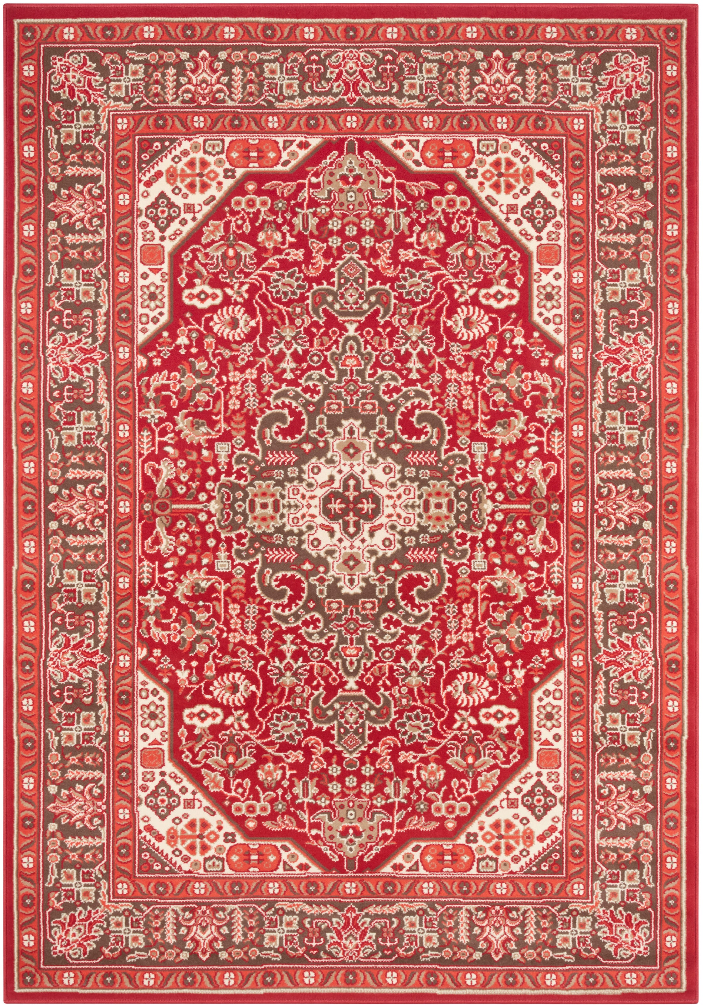 NOURISTAN Teppich »Skazar Isfahan«, rechteckig, 9 mm Höhe, Kurzflor, Orient, Läufer, Vintage, Esszimmer, Wohnzimmer, Flur