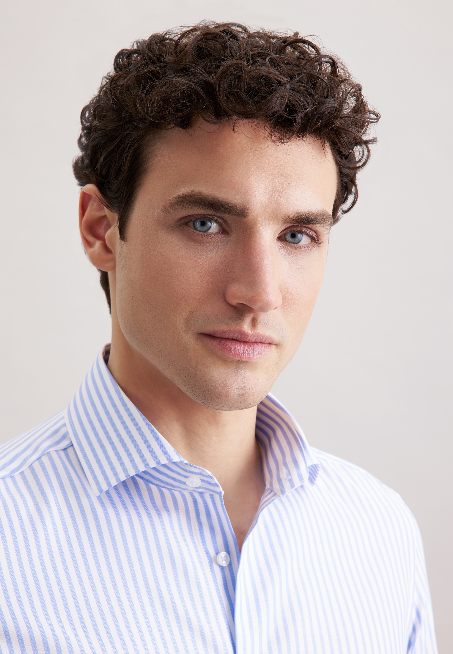 seidensticker Businesshemd »Schwarze Rose« Slim 1/1 Kentkragen Gestreift