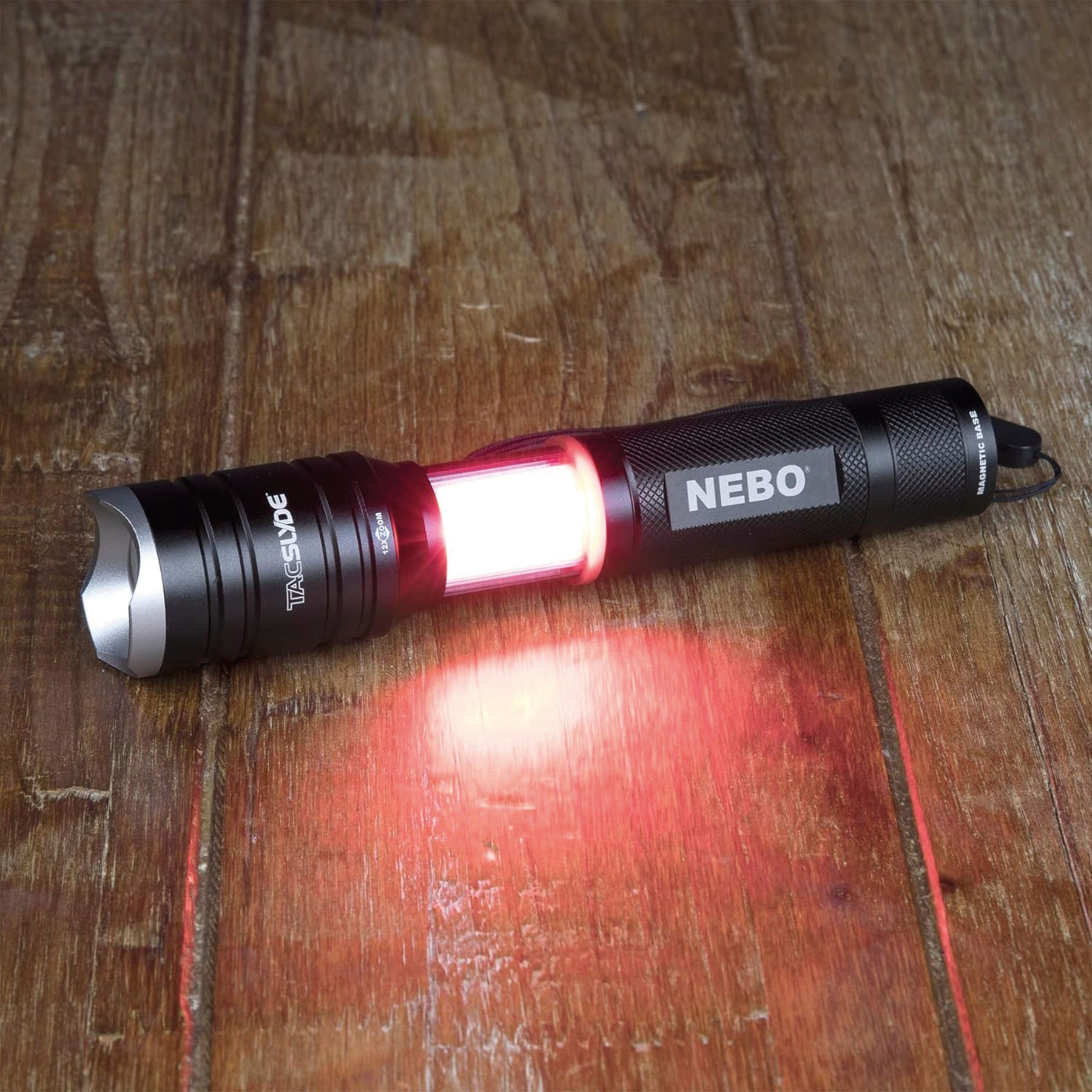NEBO LED Taschenlampe »450 FLEX«, wiederaufladbar, Magnetbasis, 6-fach Zoom